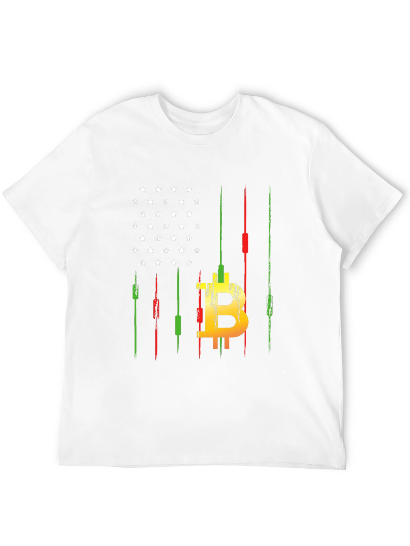 Bitcoin American Flag T-Shirt