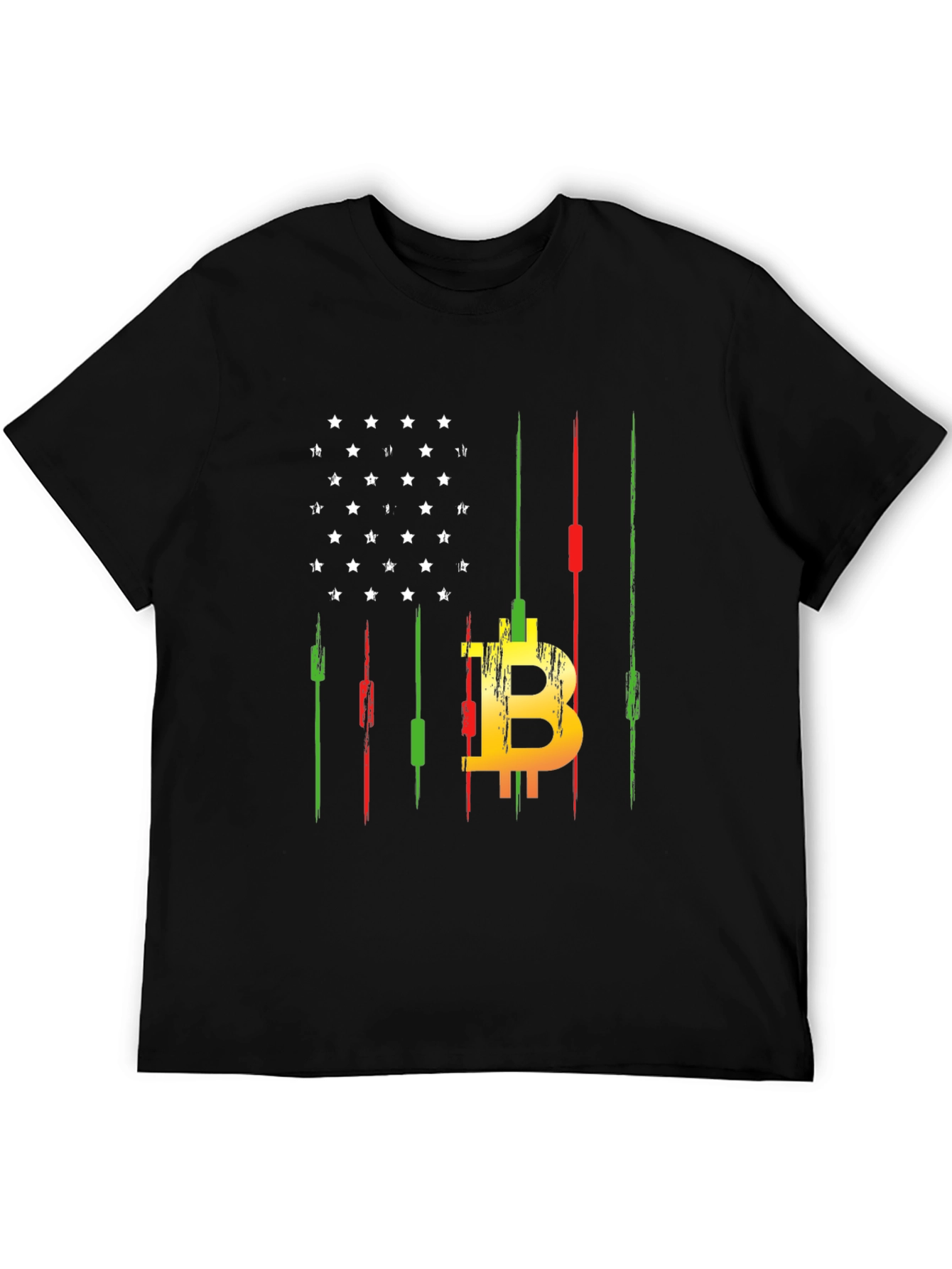 Bitcoin American Flag T-Shirt