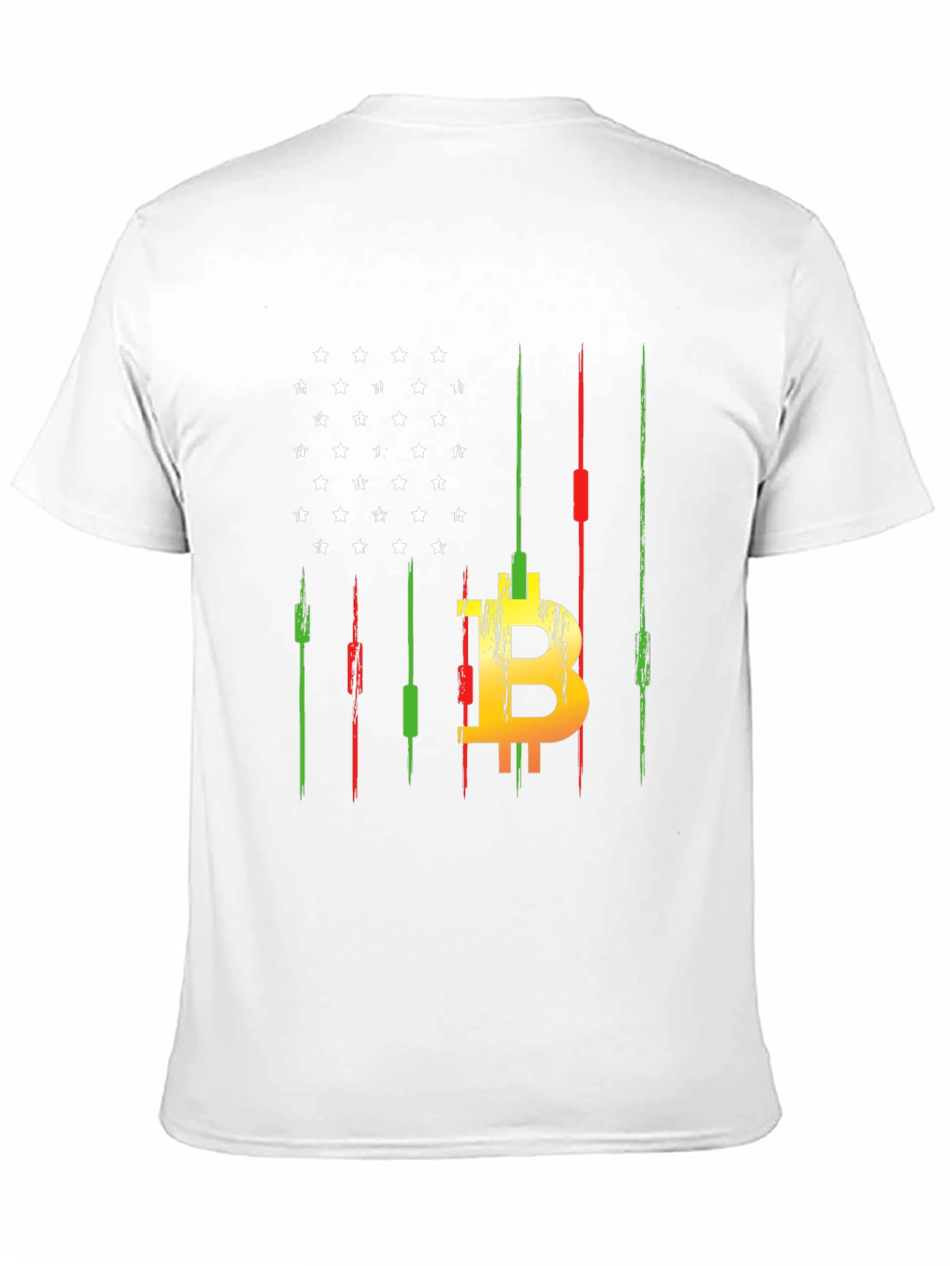 Bitcoin American Flag T-Shirt