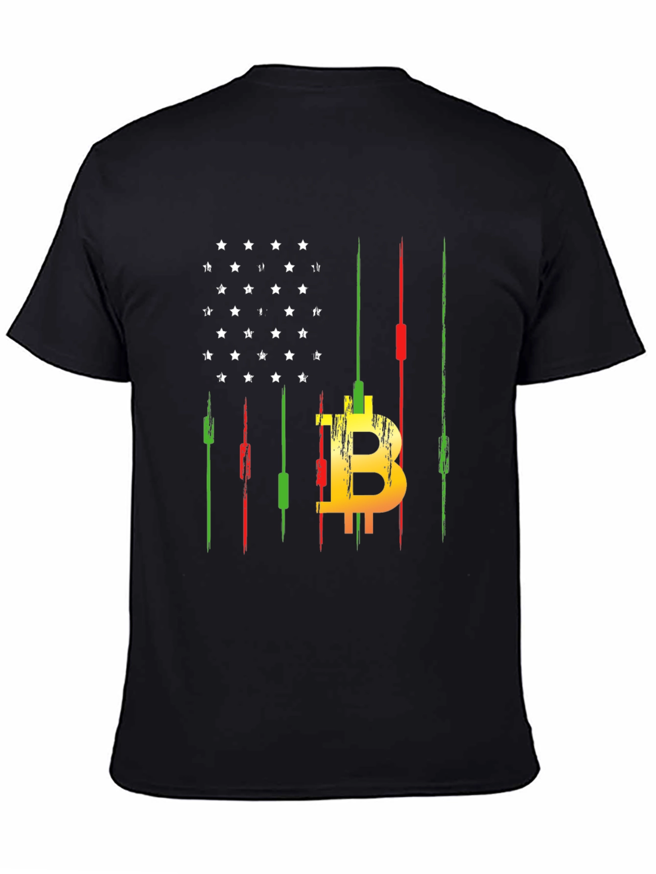 Bitcoin American Flag T-Shirt