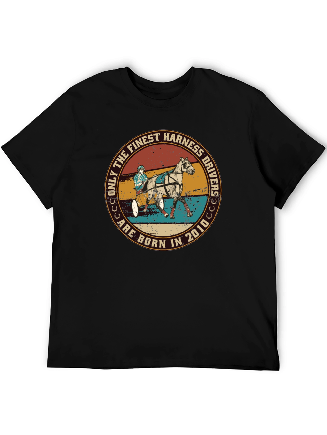 Finest Harness Drivers Born 2010 Graphic Tee