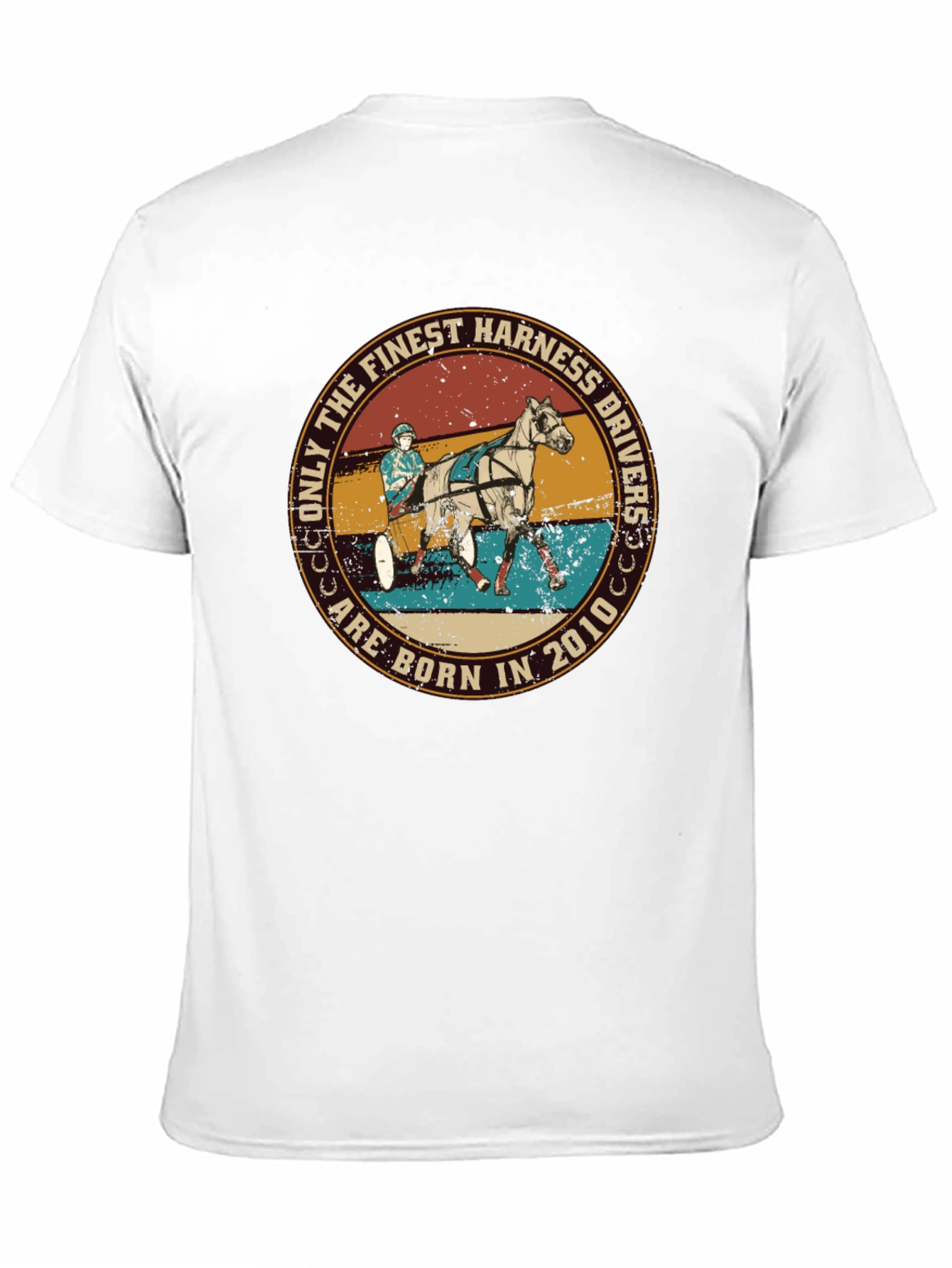 Finest Harness Drivers Born 2010 Graphic Tee