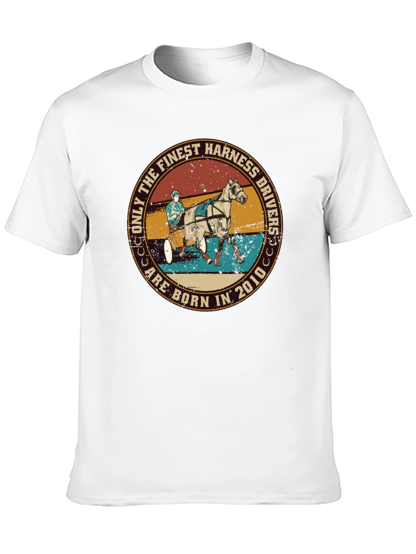 Finest Harness Drivers Born 2010 Graphic Tee