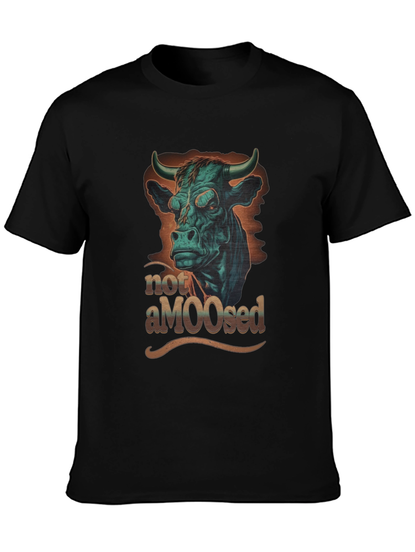 Not aMOOsed Bull Graphic Tee