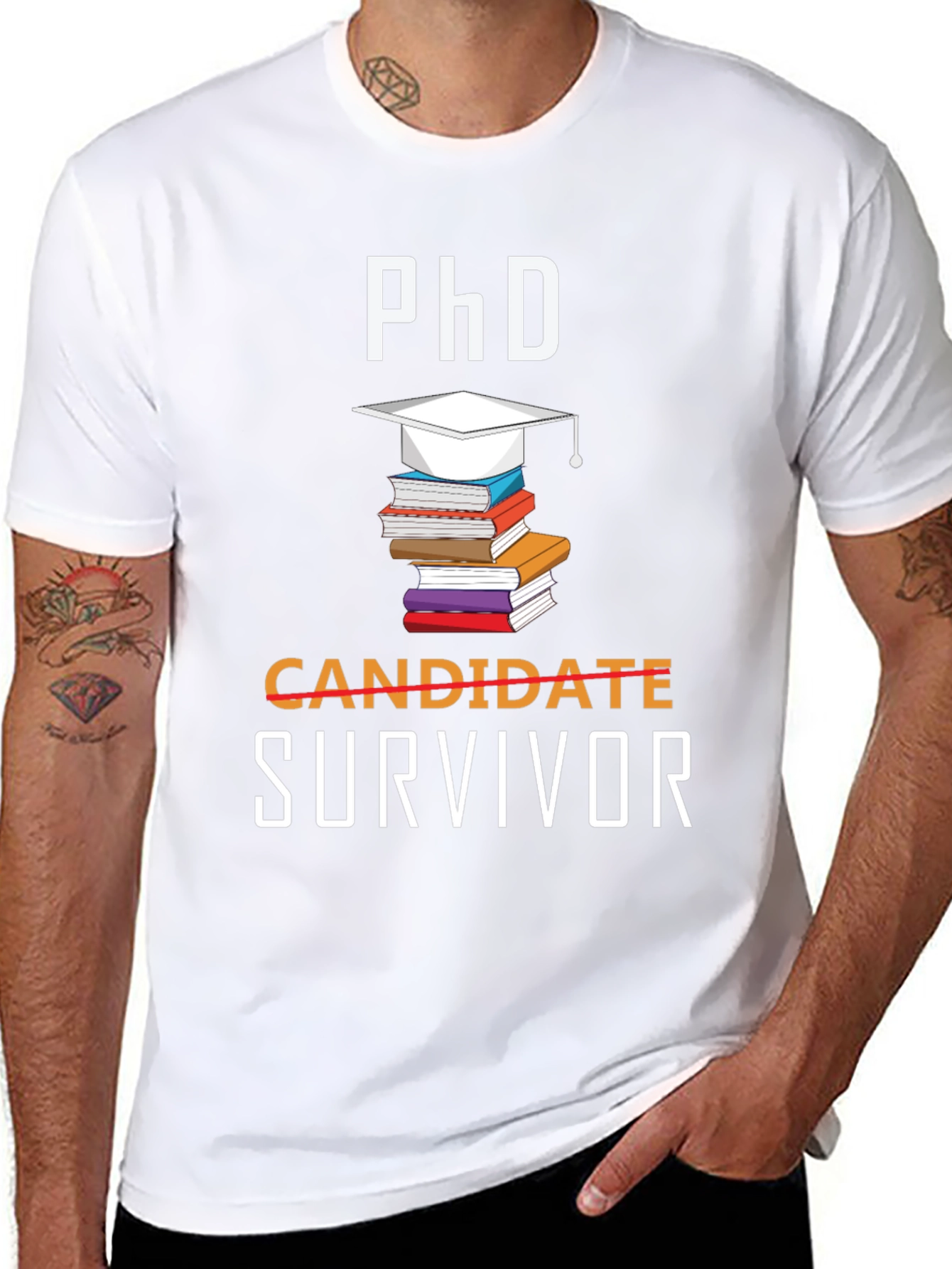 PhD Survivor T-Shirt - Graduation Gift
