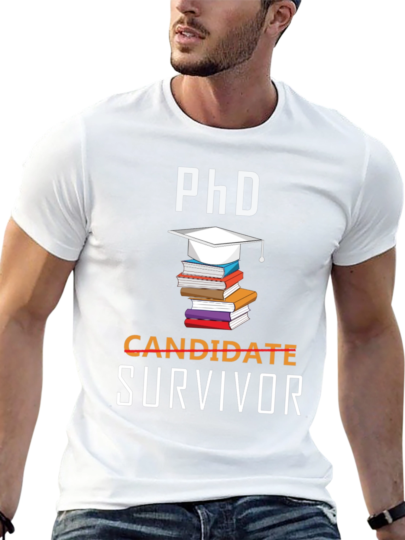 PhD Survivor T-Shirt - Graduation Gift