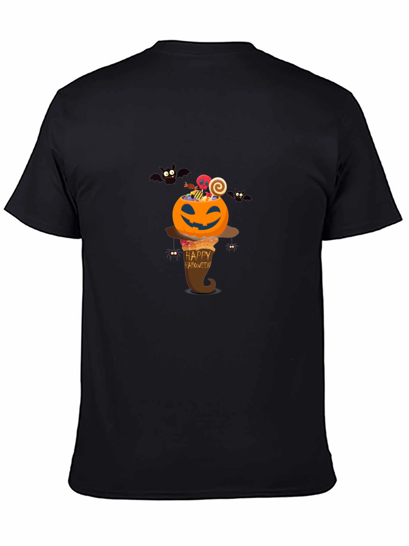 Halloween Pumpkin T-Shirt - Spooky Design