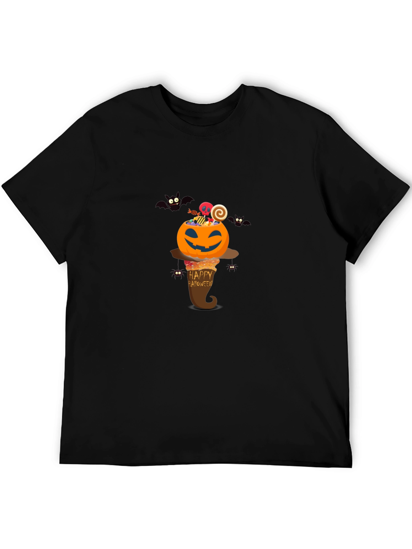 Halloween Pumpkin T-Shirt - Spooky Design