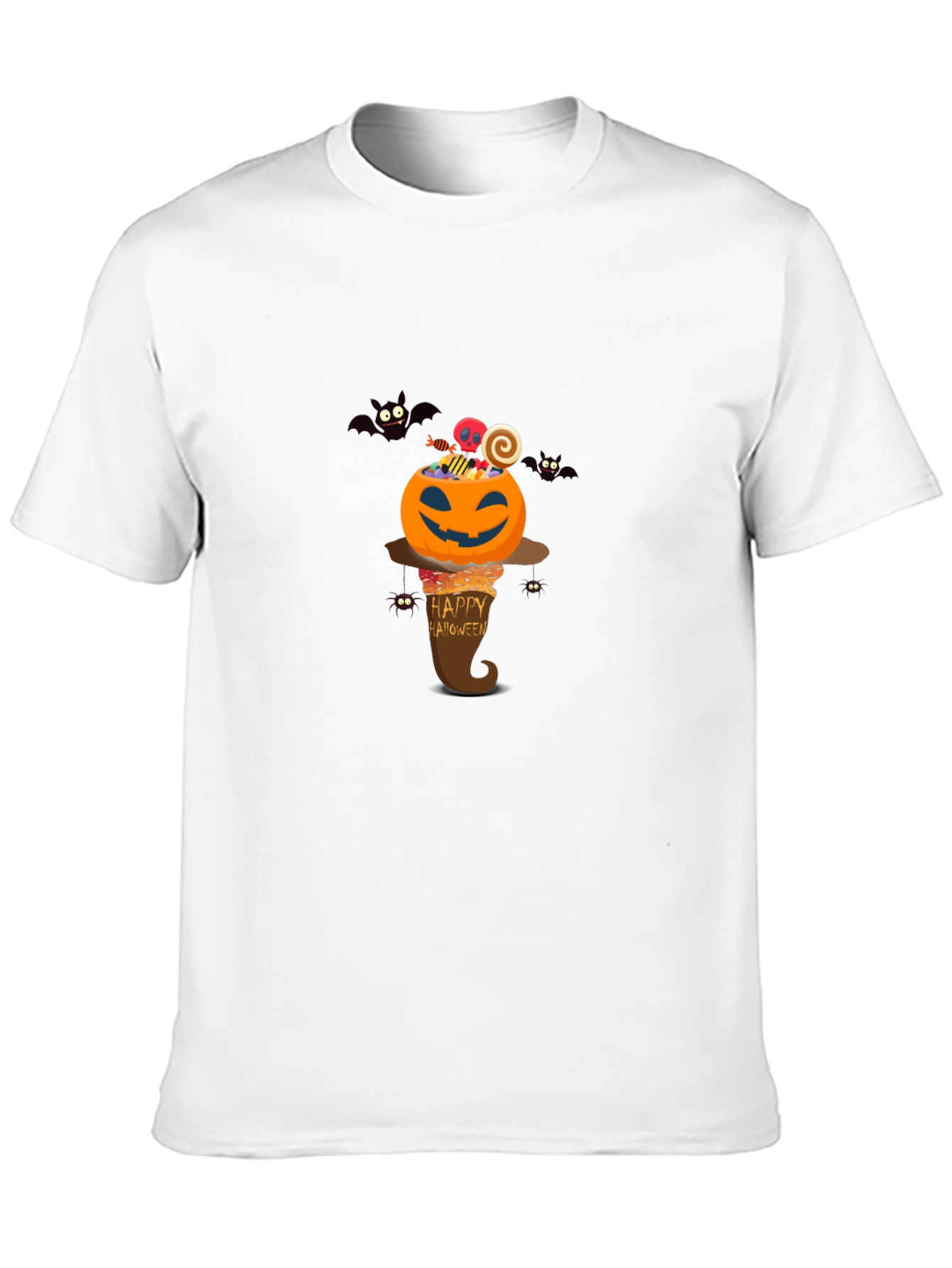 Halloween Pumpkin T-Shirt - Spooky Design