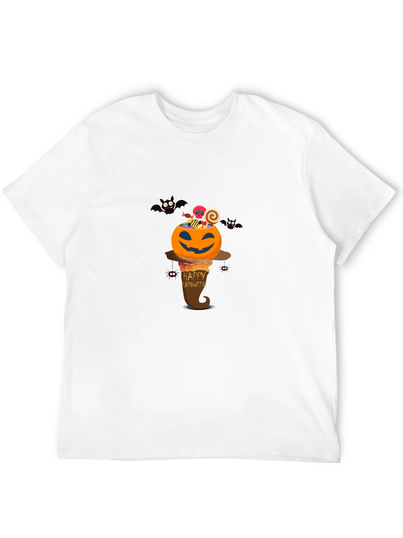 Halloween Pumpkin T-Shirt - Spooky Design