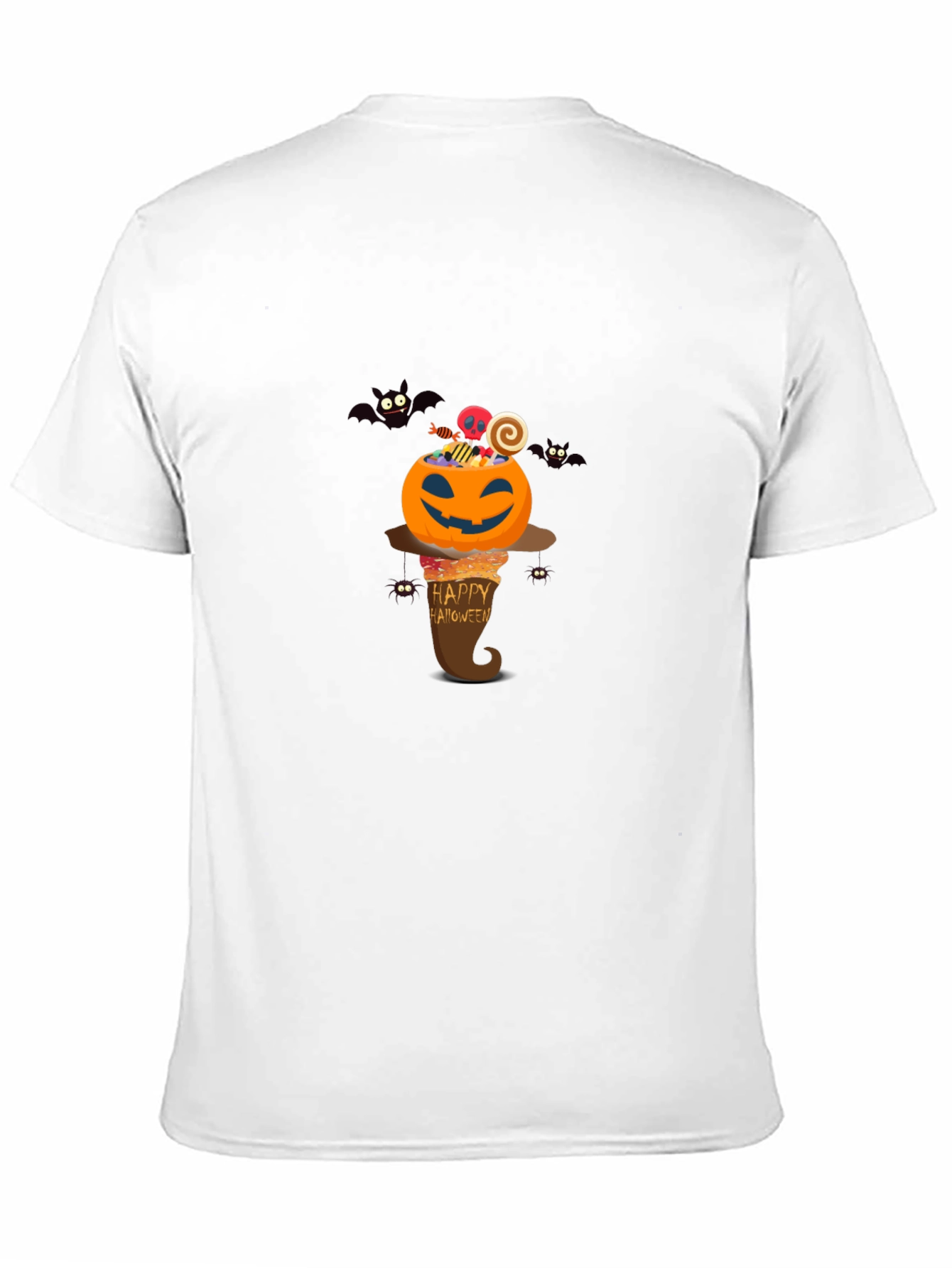 Halloween Pumpkin T-Shirt - Spooky Design