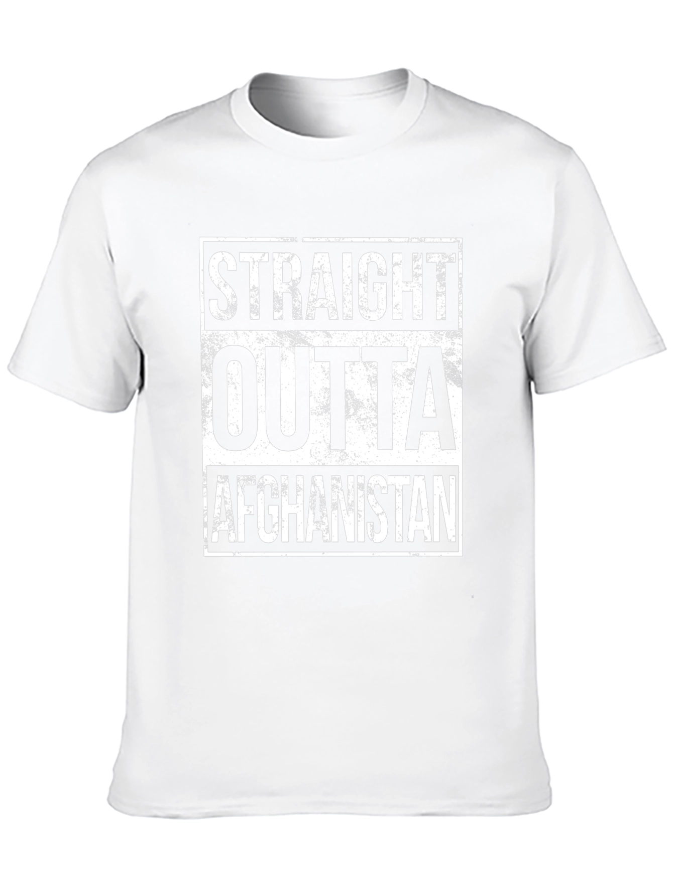 Straight Outta Afghanistan Graphic Tee - Black