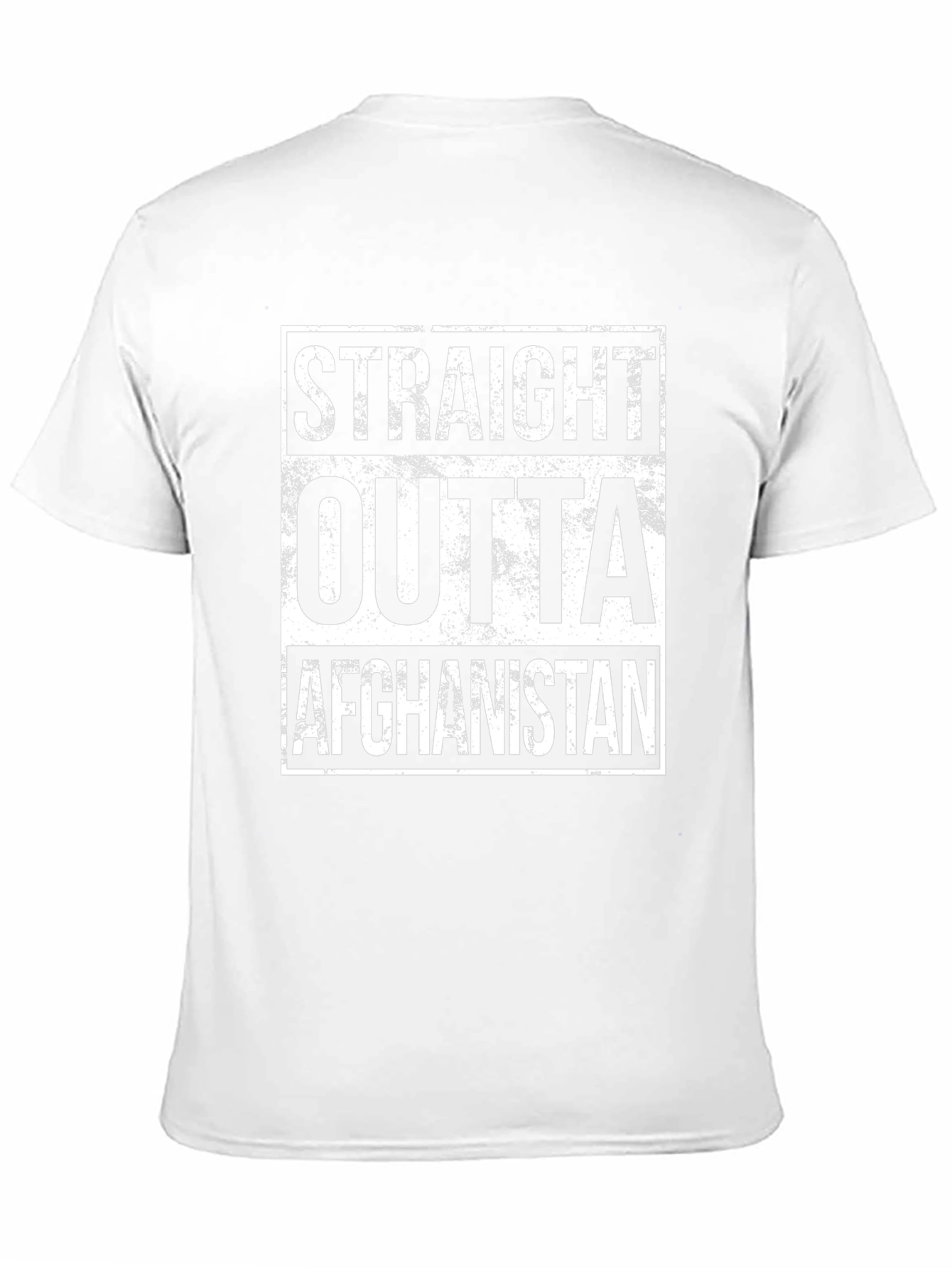 Straight Outta Afghanistan Graphic Tee - Black
