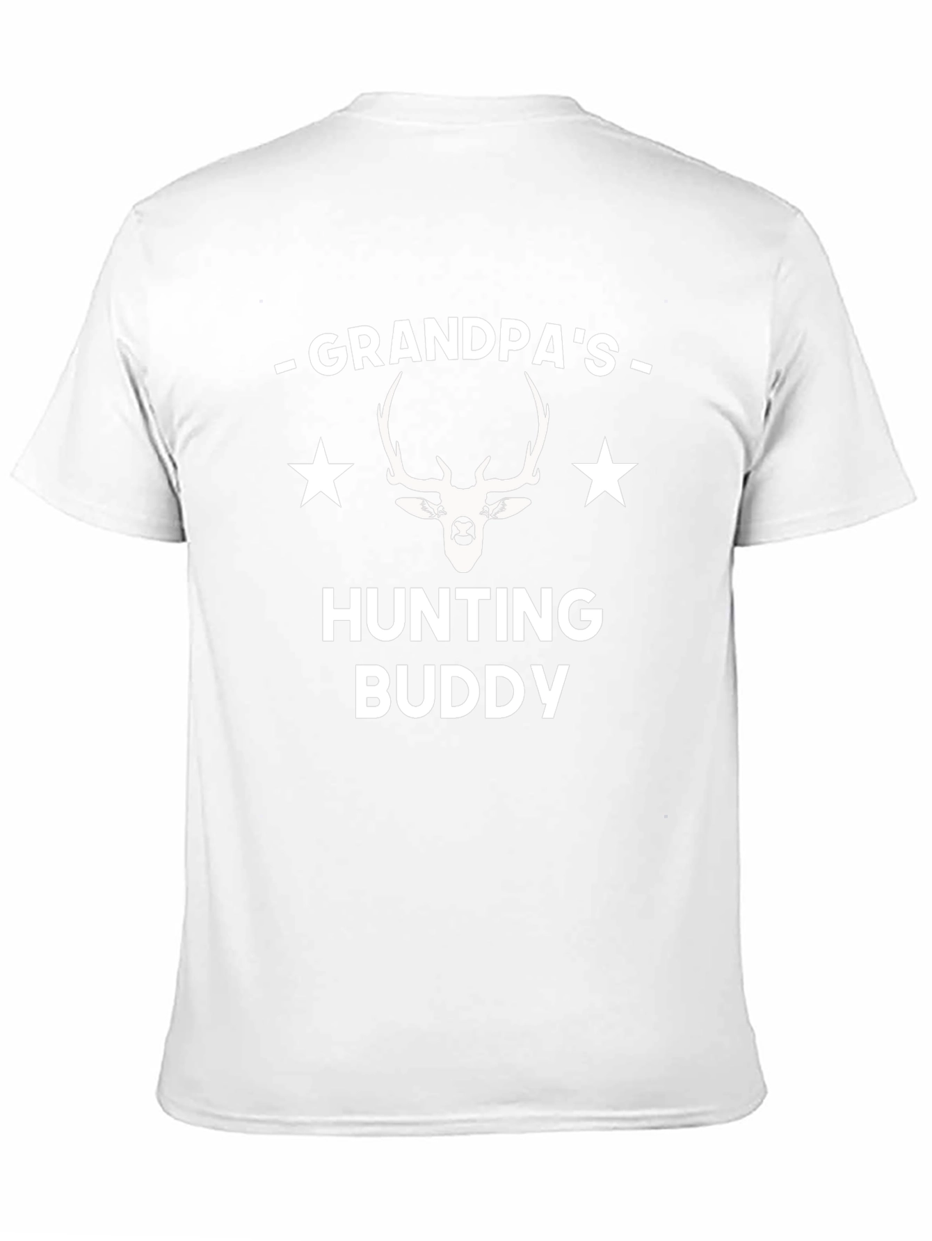 Grandpas Hunting Buddy T-Shirt Deer Graphic