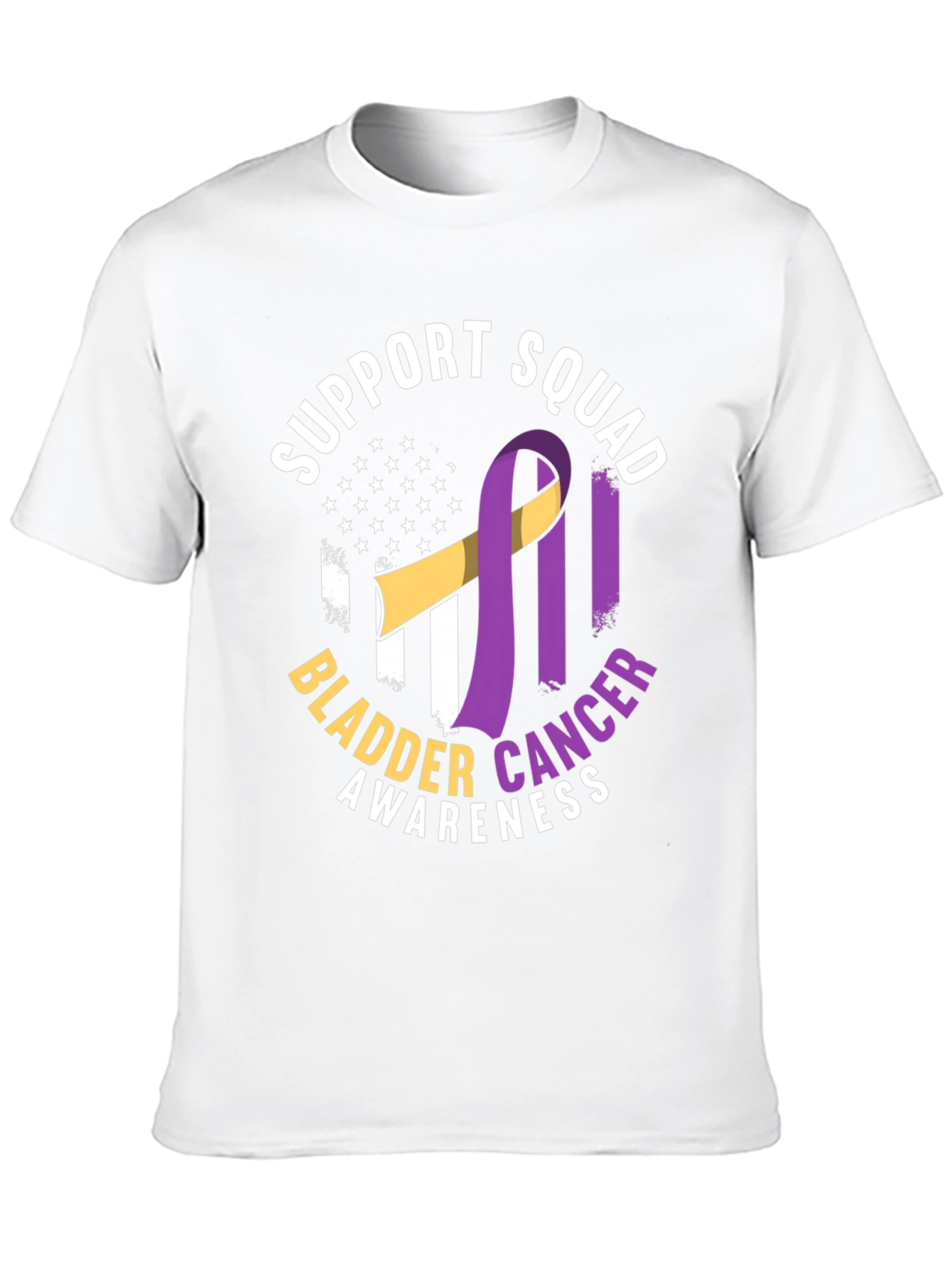 Bladder Cancer Awareness Support Squad T-Shirt