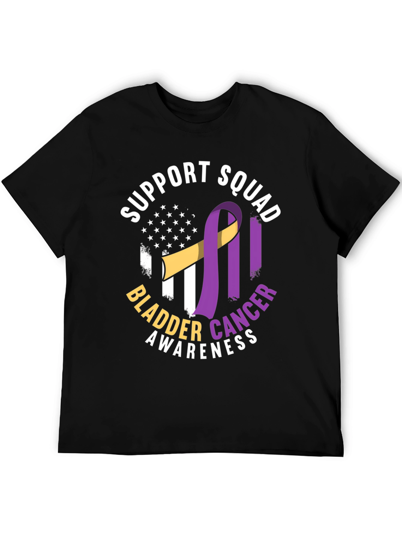 Bladder Cancer Awareness Support Squad T-Shirt