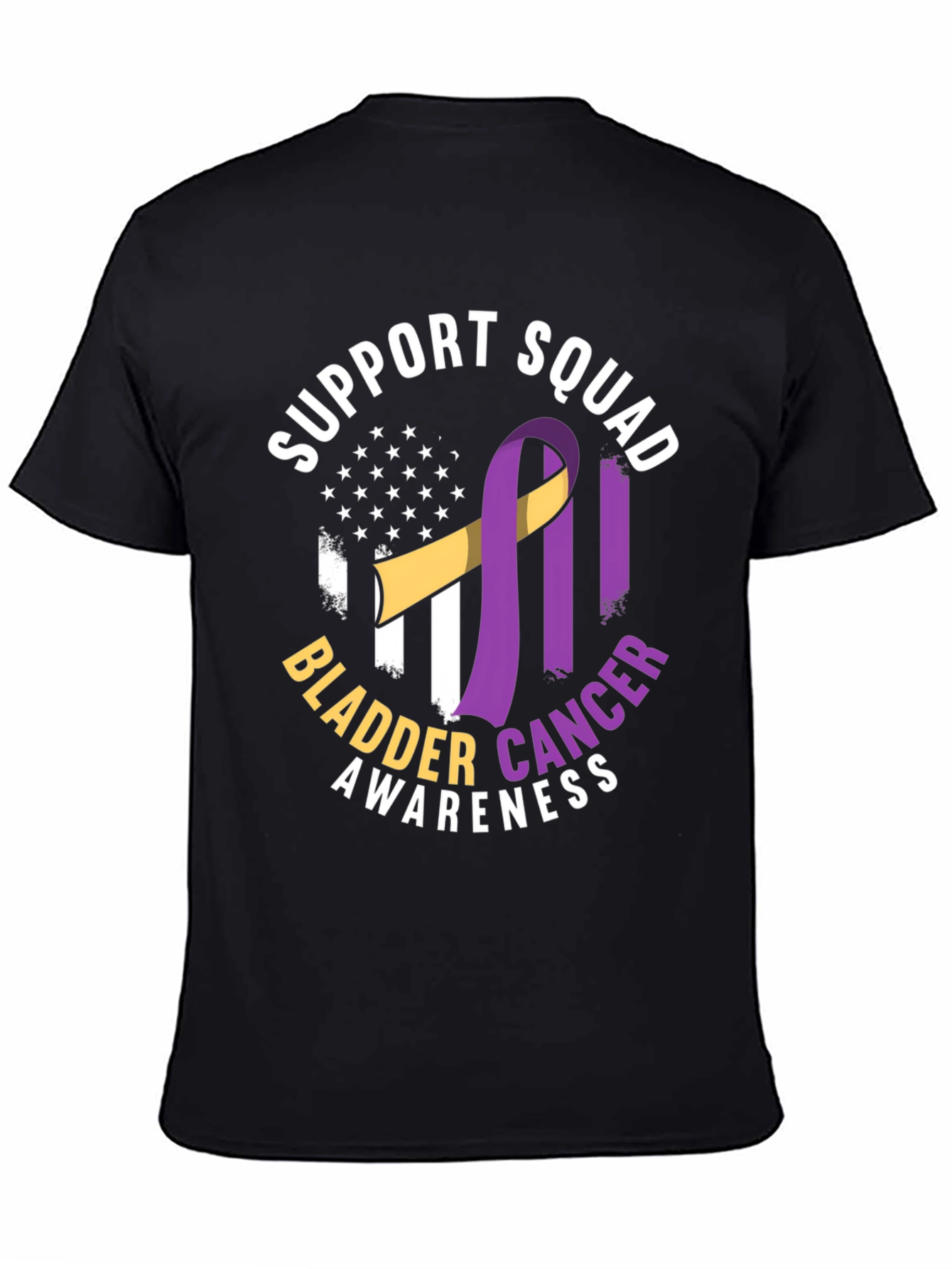 Bladder Cancer Awareness Support Squad T-Shirt