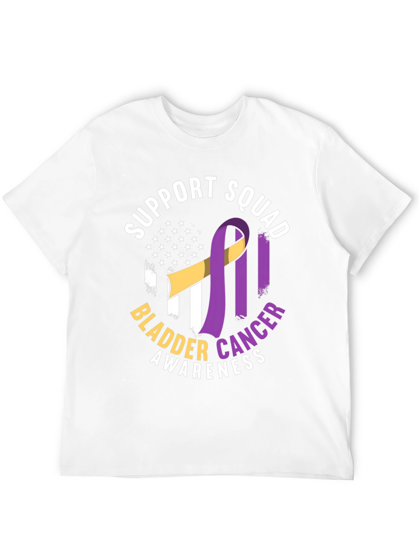 Bladder Cancer Awareness Support Squad T-Shirt