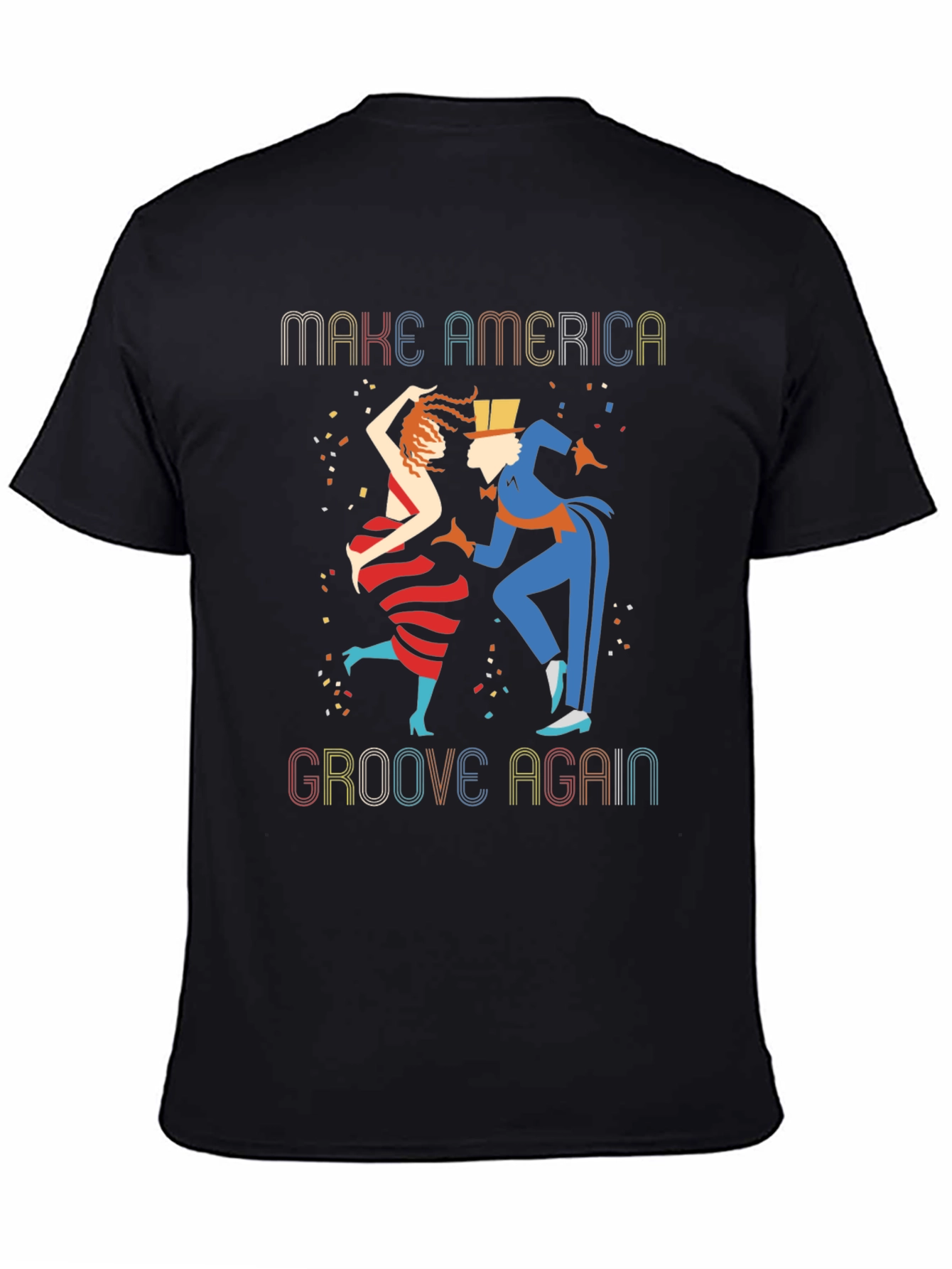 Retro Groove Again Graphic Tee