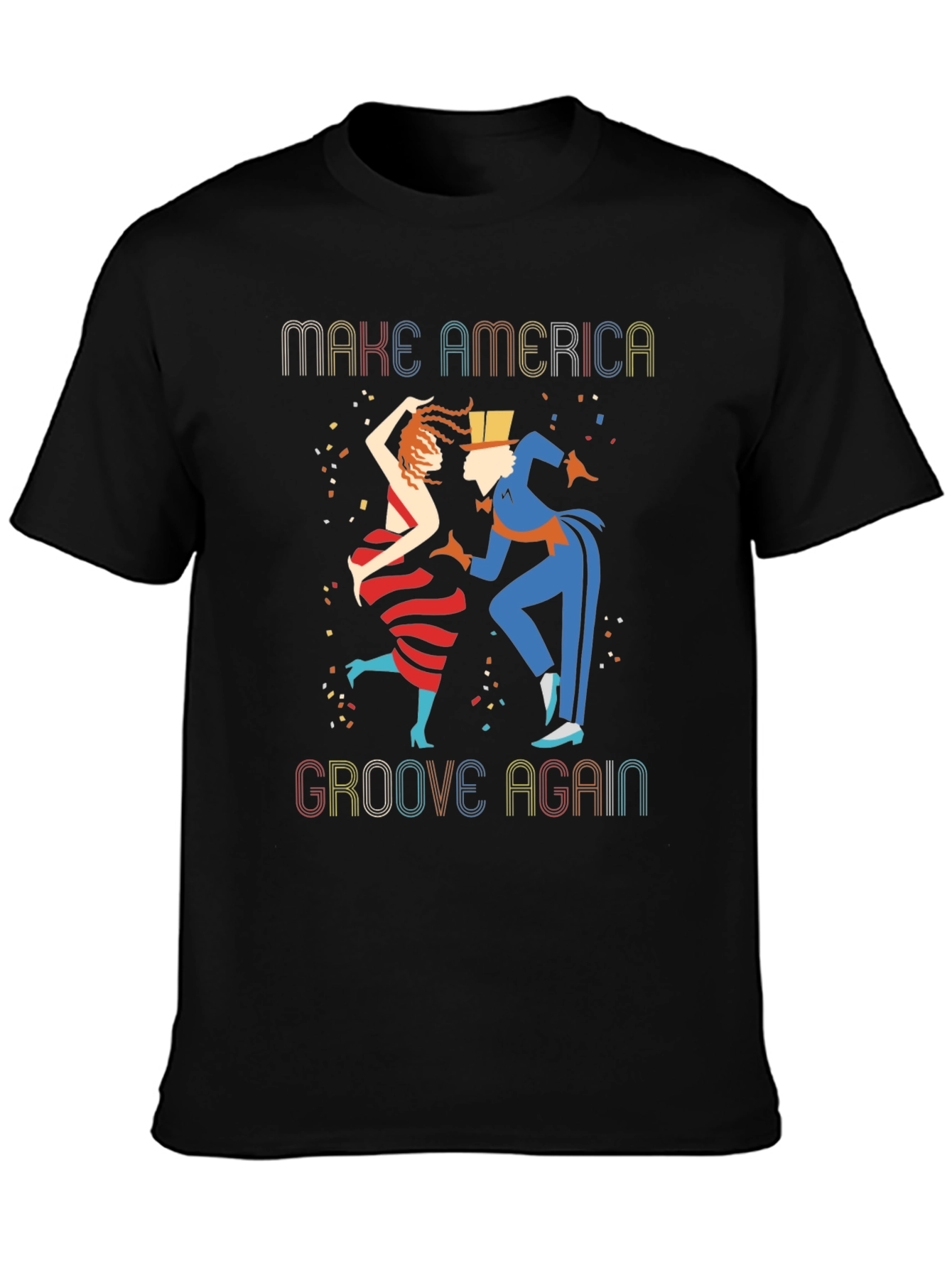 Retro Groove Again Graphic Tee