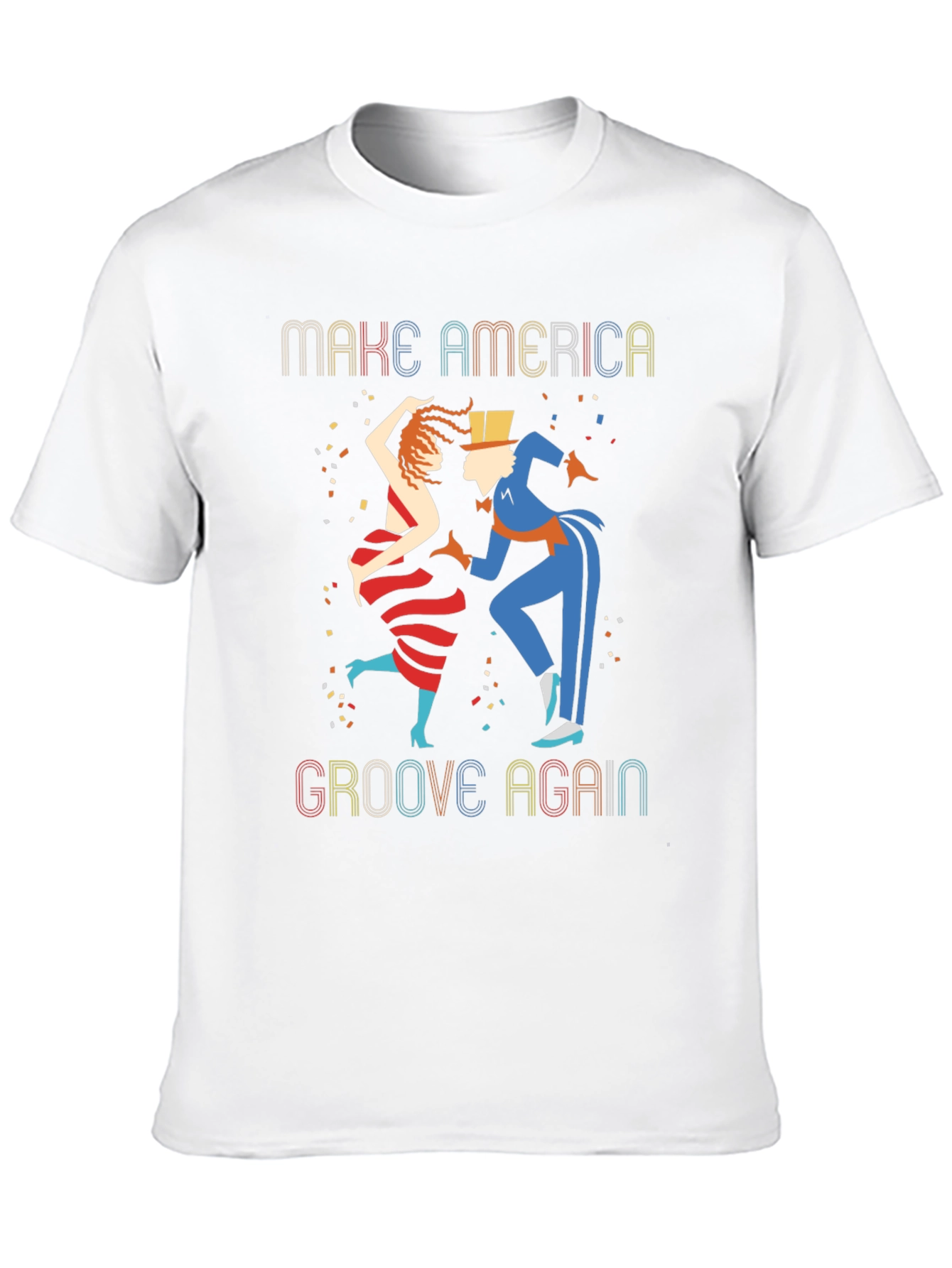 Retro Groove Again Graphic Tee