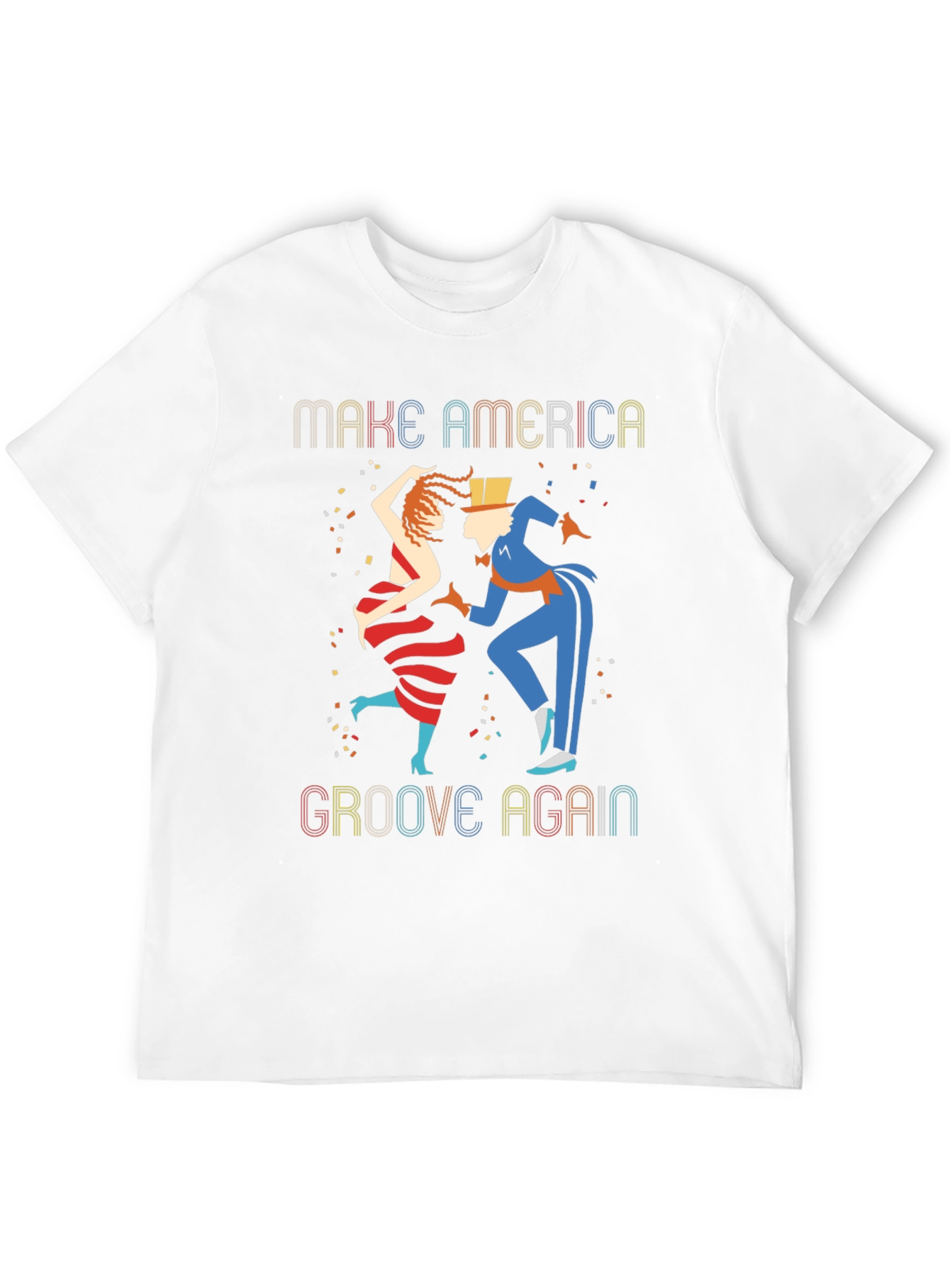 Retro Groove Again Graphic Tee