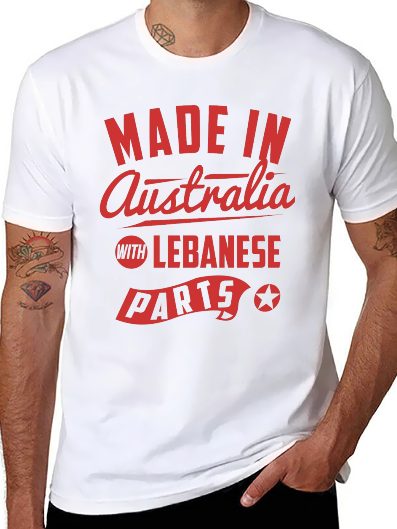Made in Australia with Lebanese Parts T-Shirt