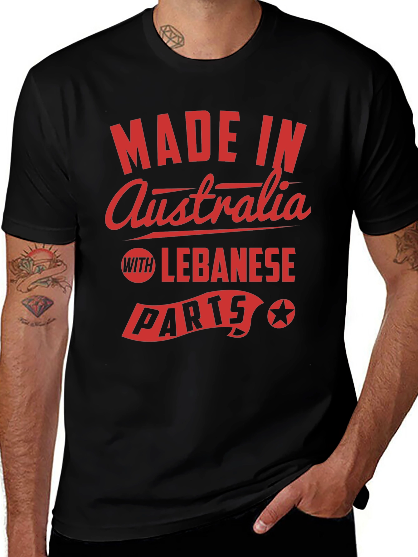 Made in Australia with Lebanese Parts T-Shirt