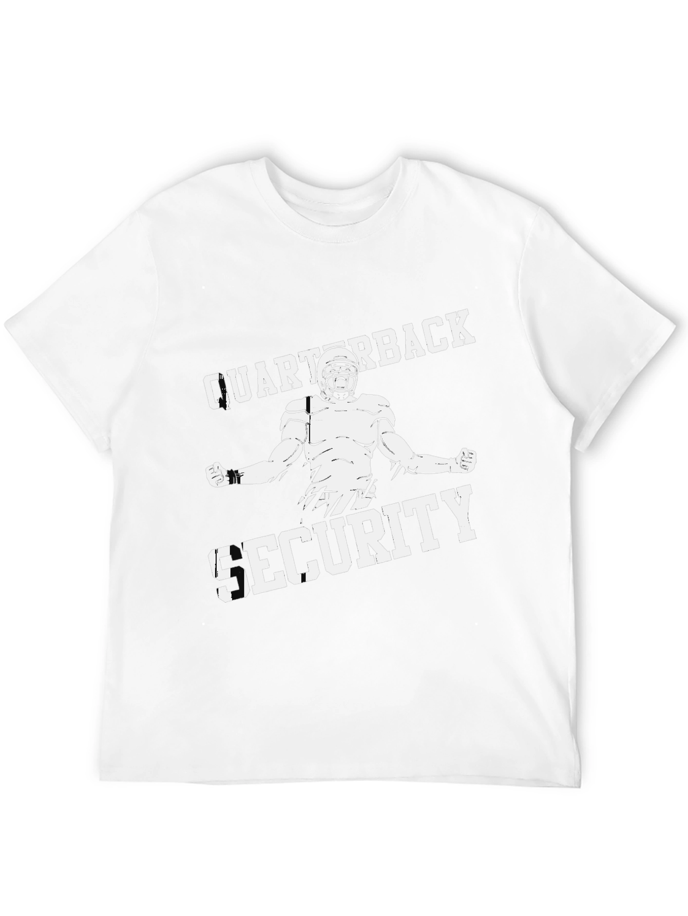 Quarterback Security Black T-Shirt