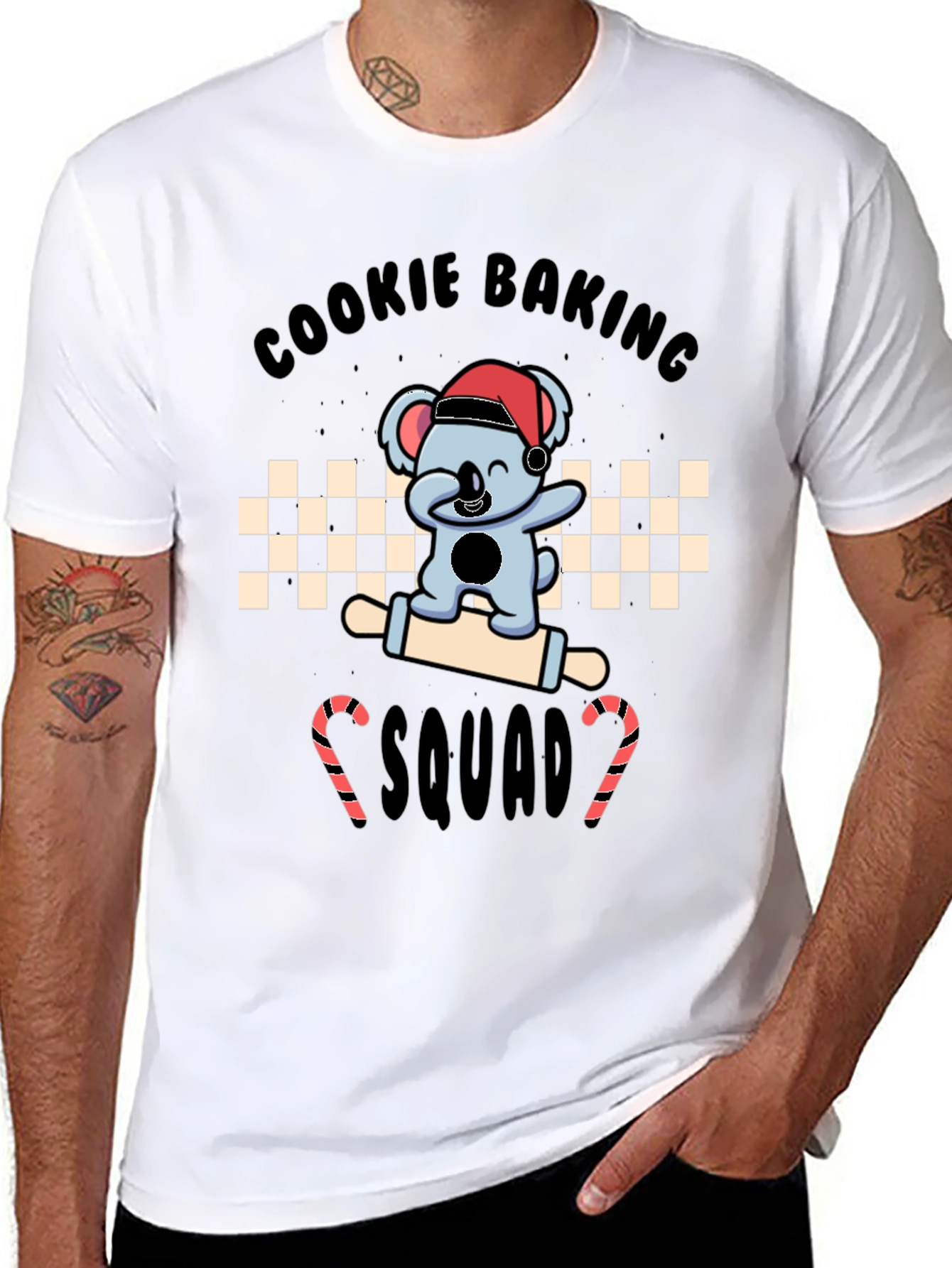 Cookie Baking Squad Christmas Graphic Tee