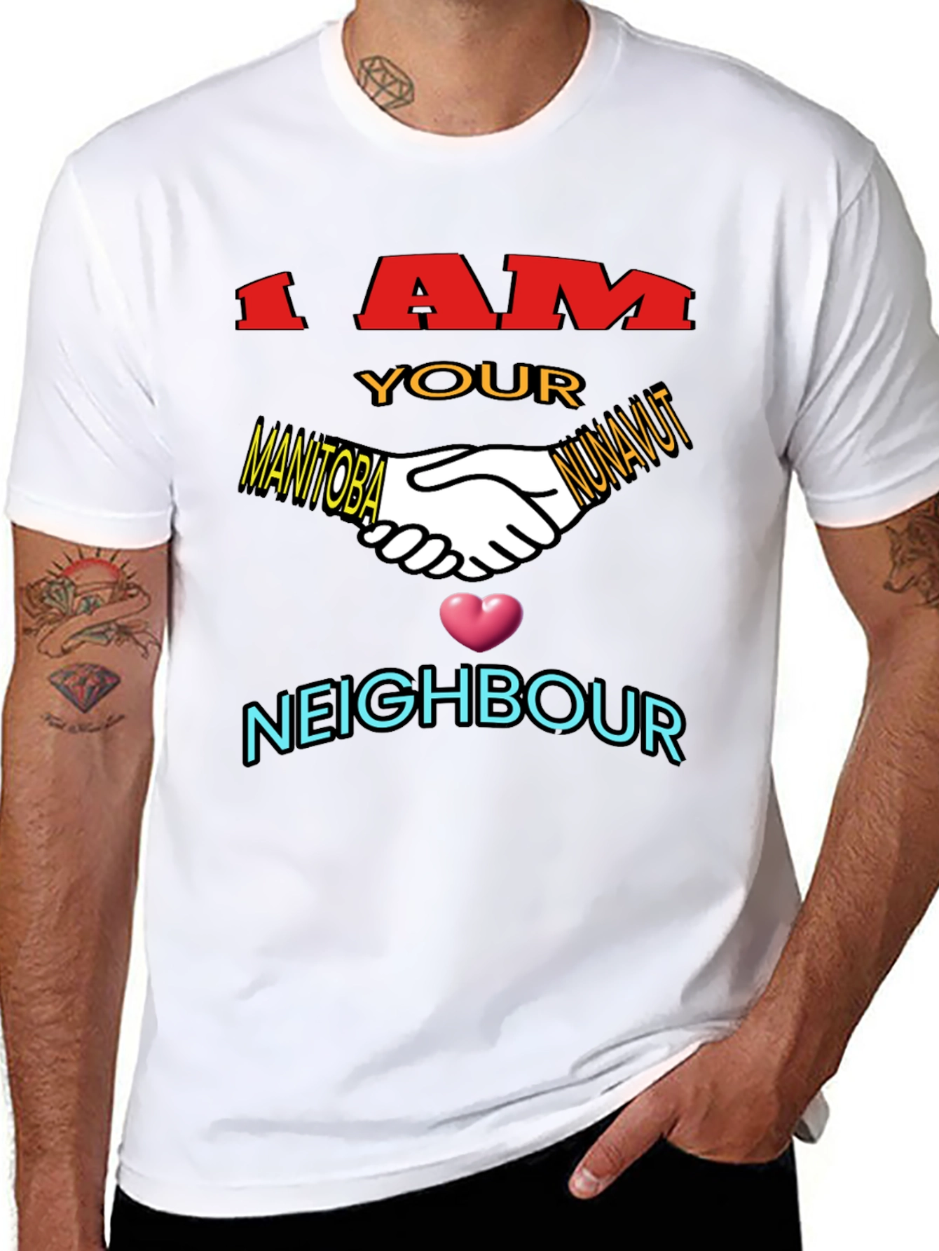I AM YOUR NEIGHBOR T-Shirt - Solidarity