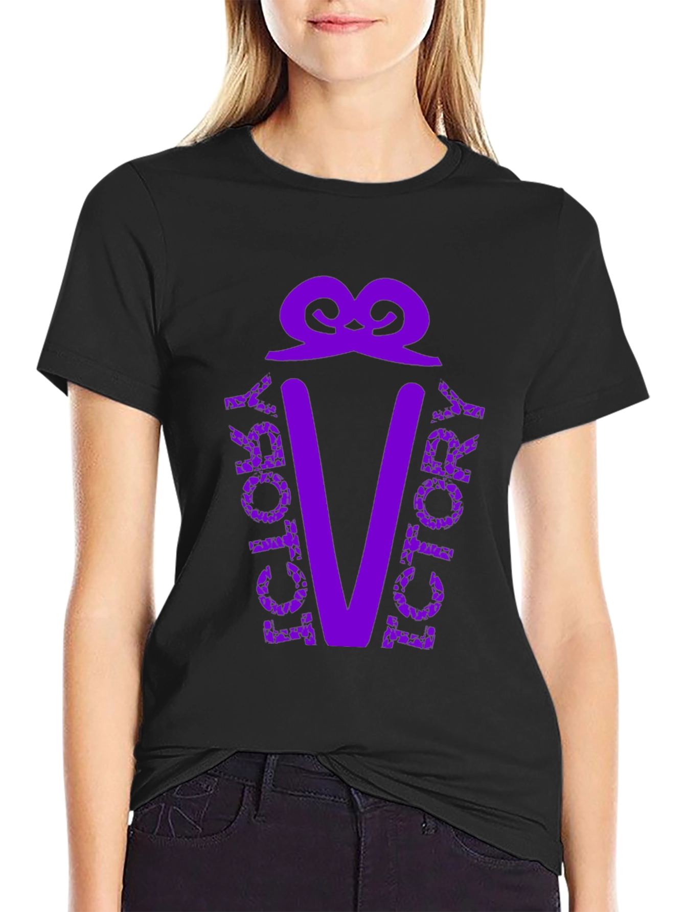 Victory Purple Graphic Tee
