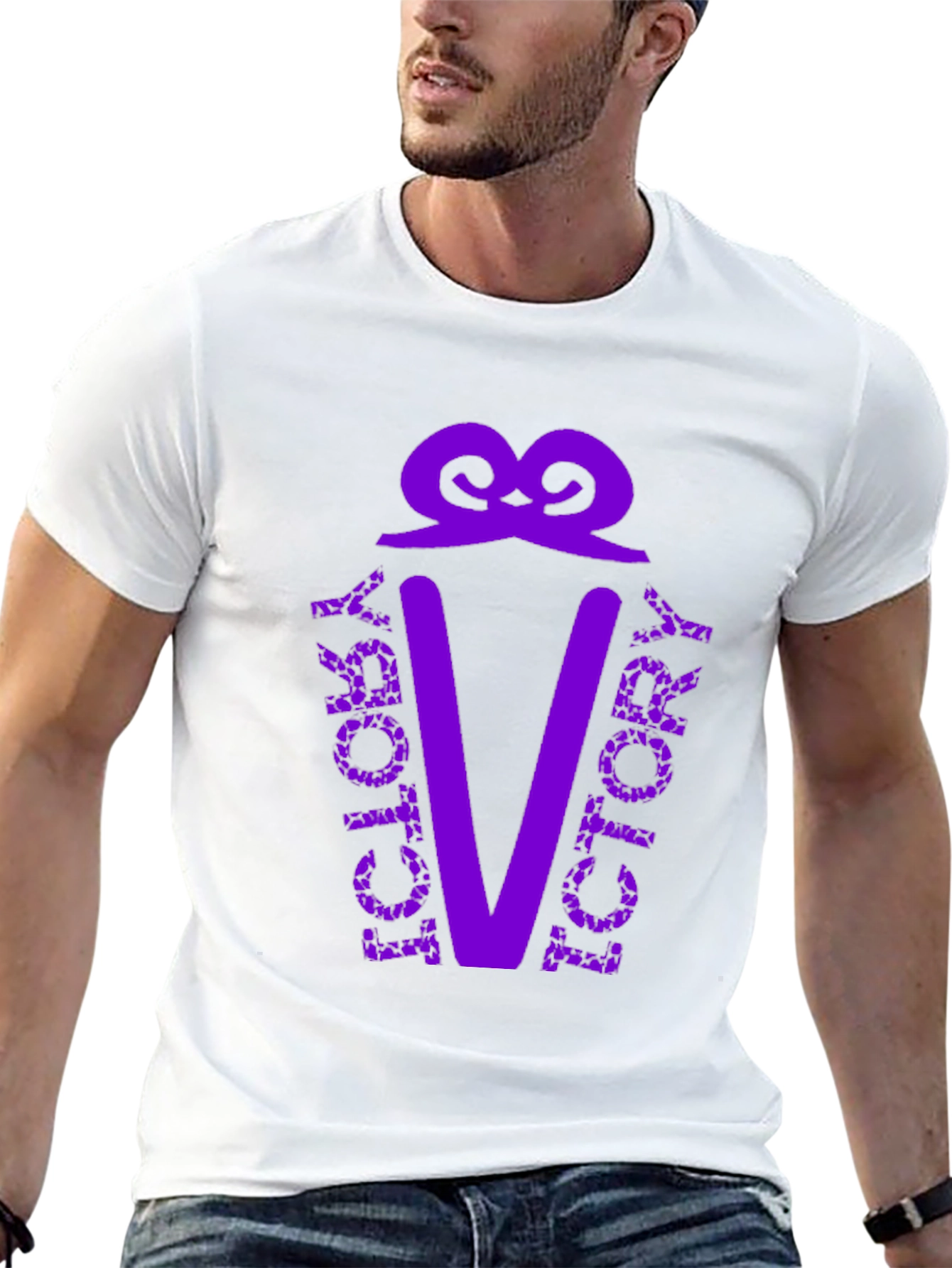 Victory Purple Graphic Tee