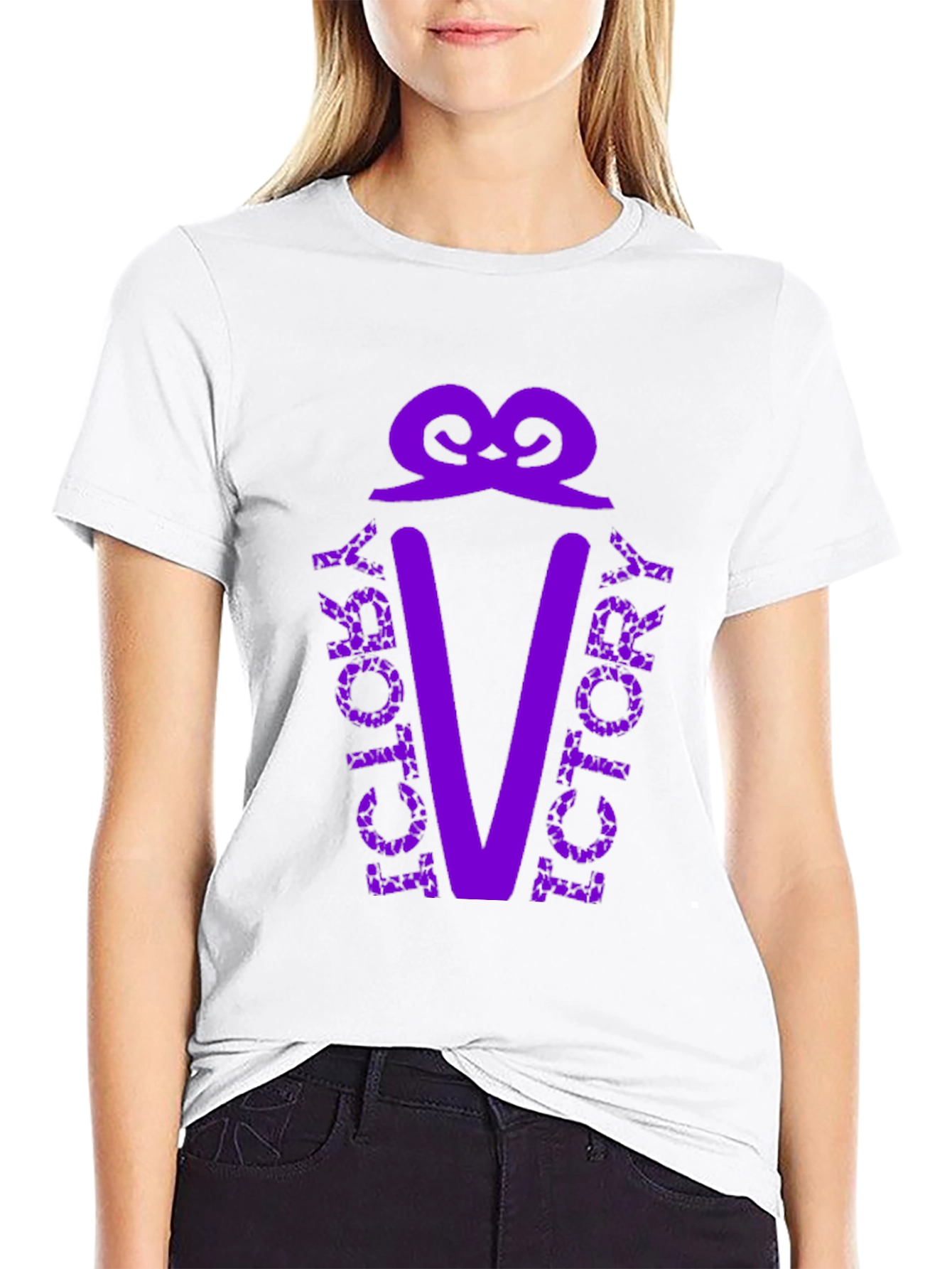 Victory Purple Graphic Tee