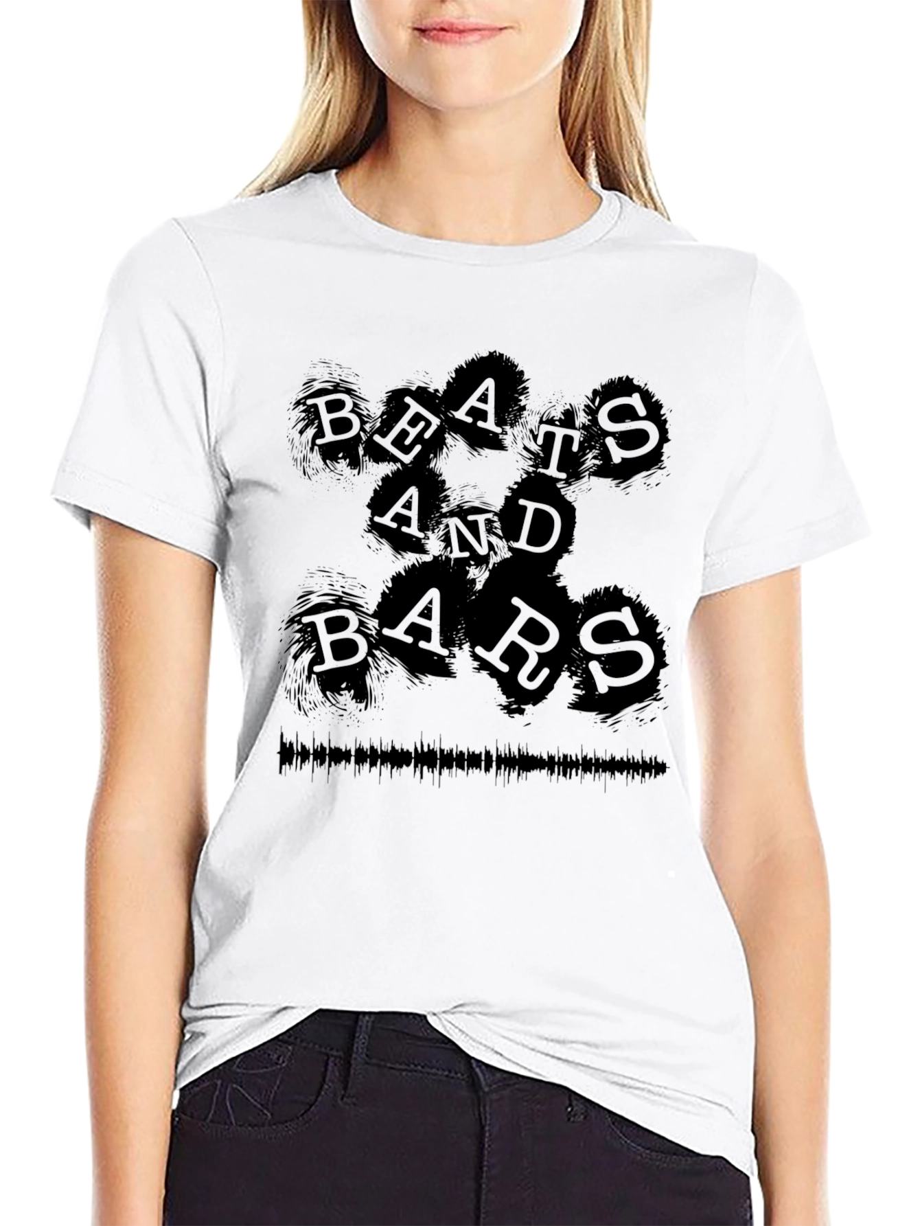 Beats and Bars Graphic Tee - Music Lover T-Shirt