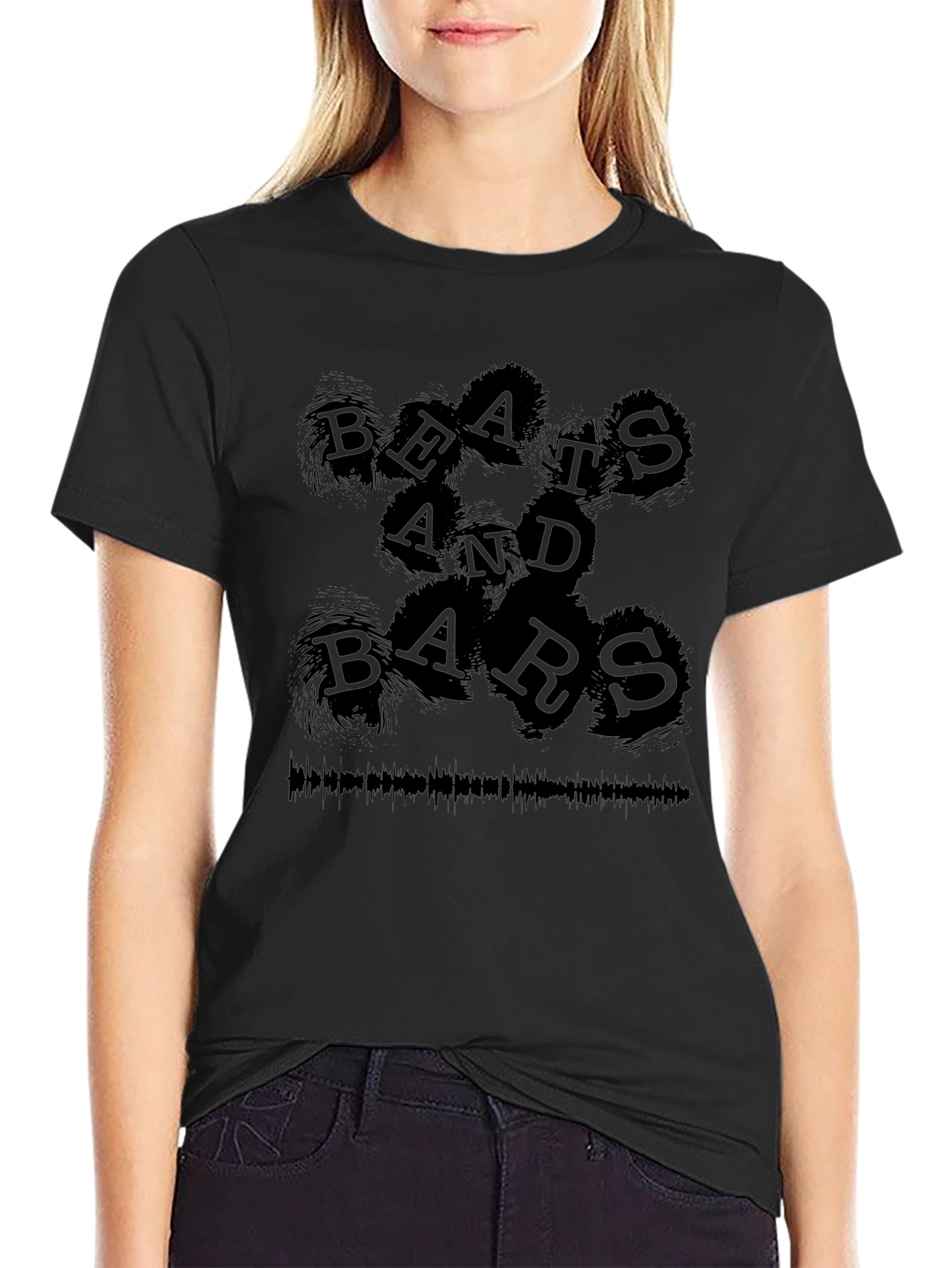 Beats and Bars Graphic Tee - Music Lover T-Shirt
