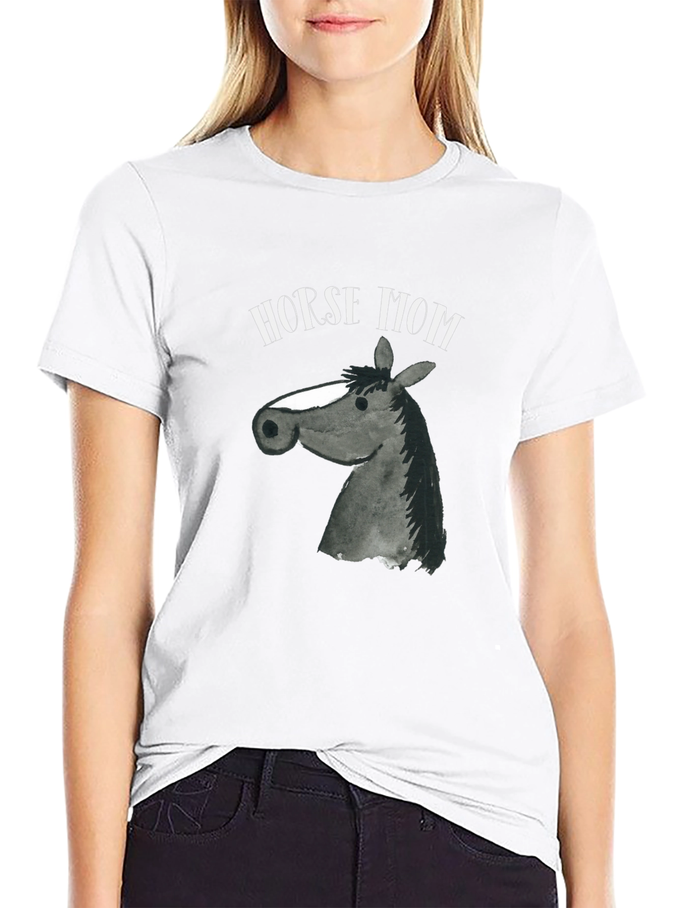 Horse Mom T-Shirt - Equestrian Lover Tee