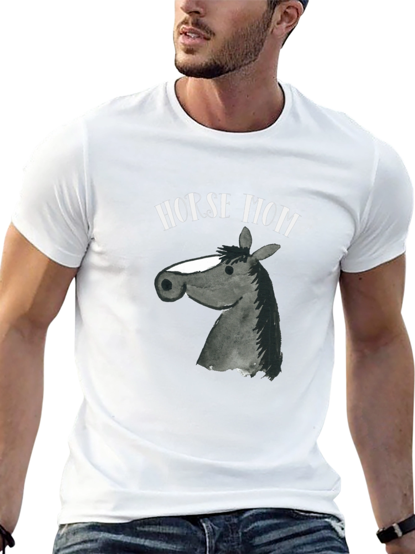 Horse Mom T-Shirt - Equestrian Lover Tee