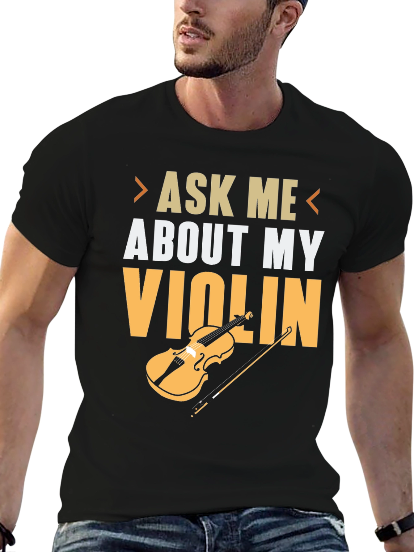 Ask Me About My Violin T-Shirt