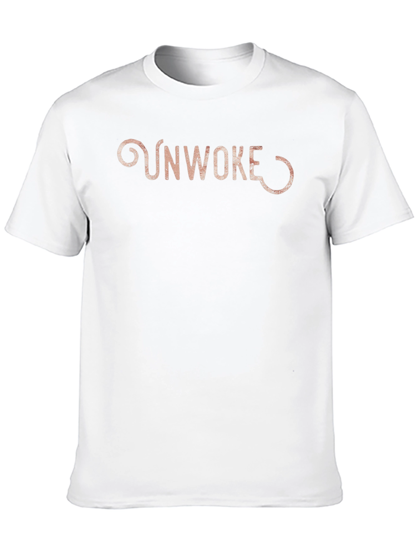 Unwoke Graphic Tee - Mens Short Sleeve T-Shirt
