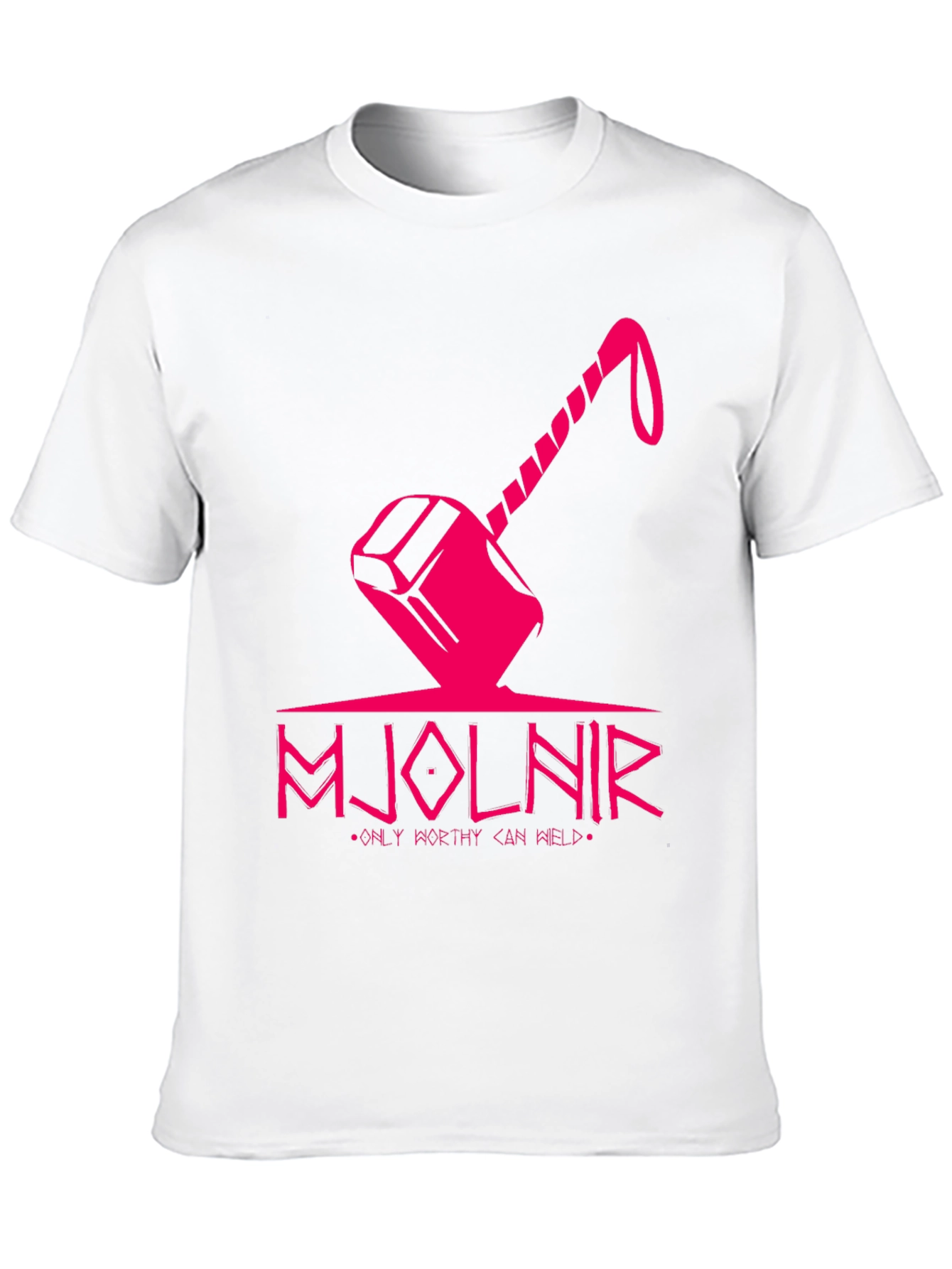 Mjolnir Graphic Tee - Only Worthy Can Wield!