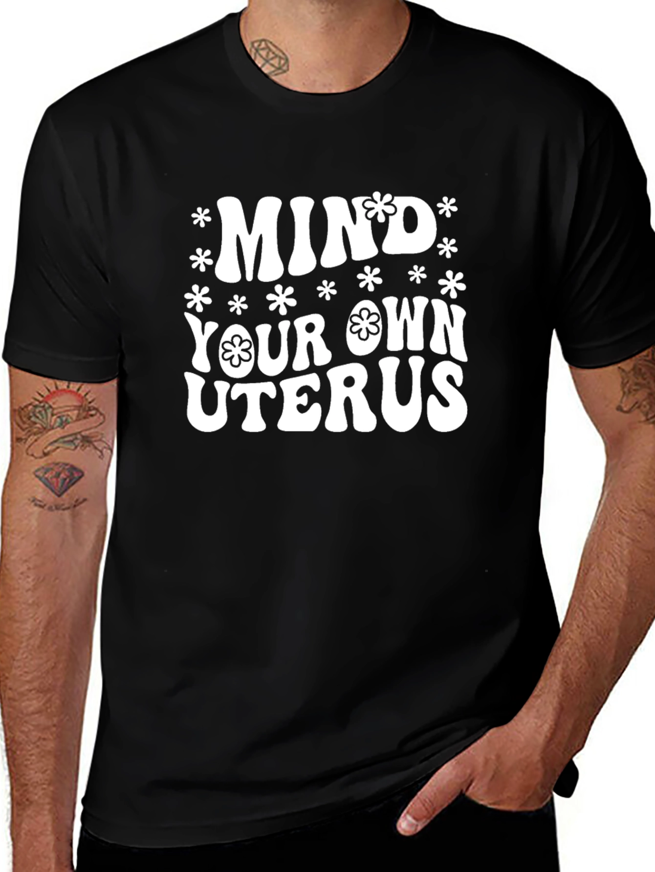 Mind Your Own Uterus Graphic Tee