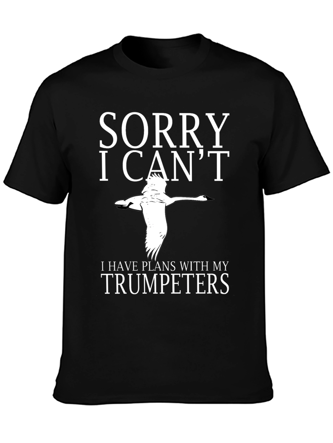Sorry I Cant Trumpeters T-Shirt