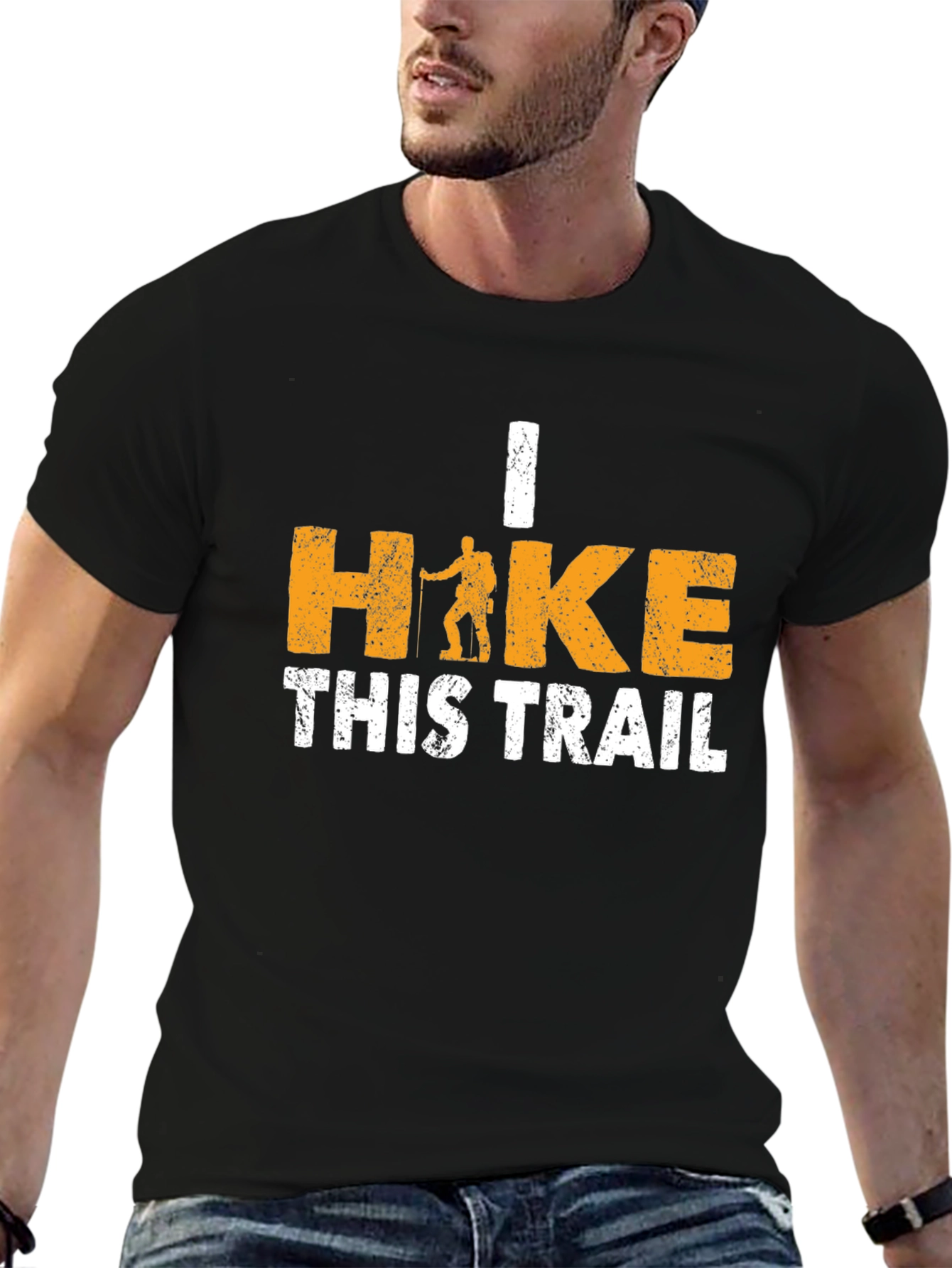 I Hike This Trail Graphic T-Shirt