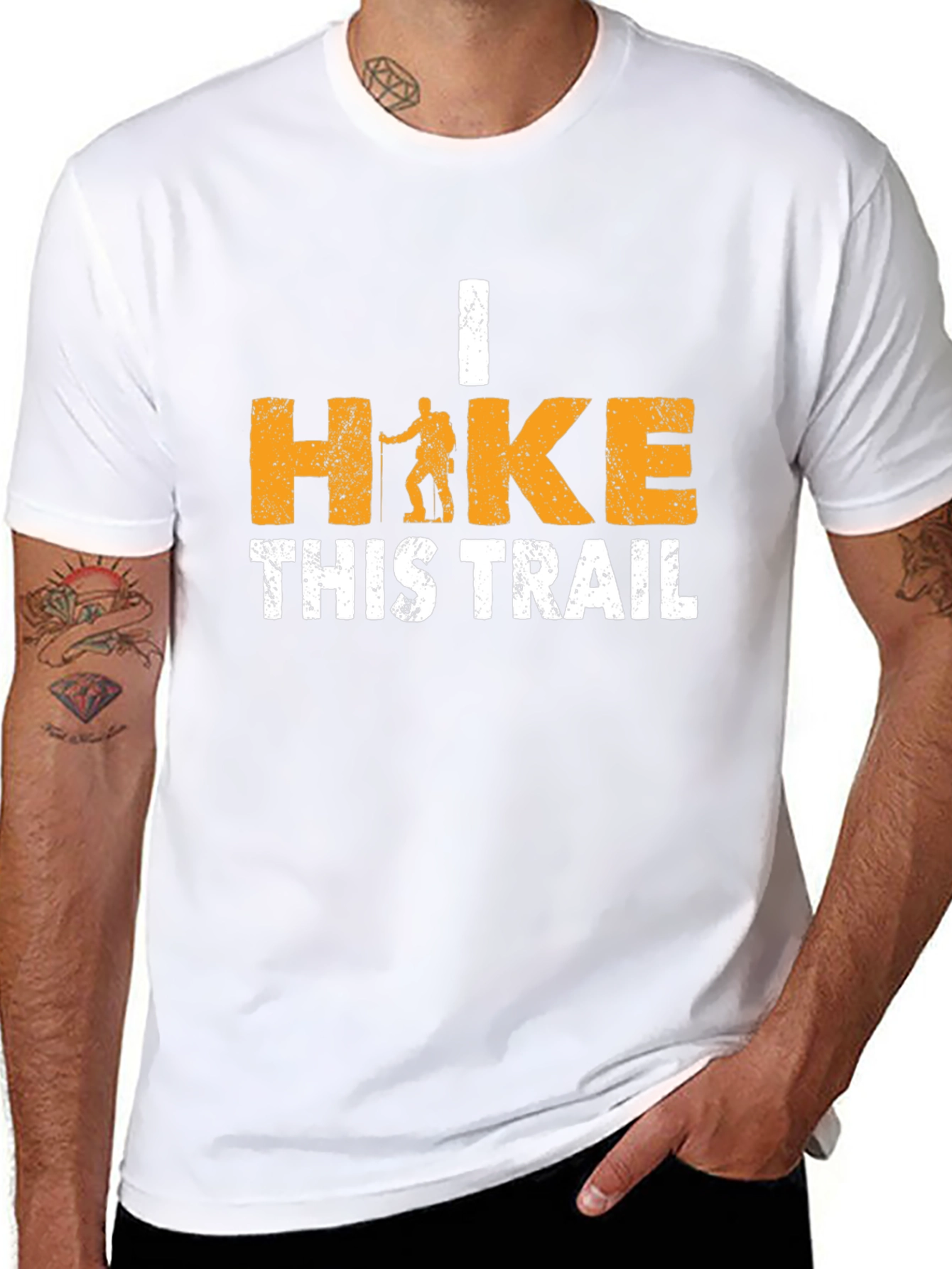 I Hike This Trail Graphic T-Shirt