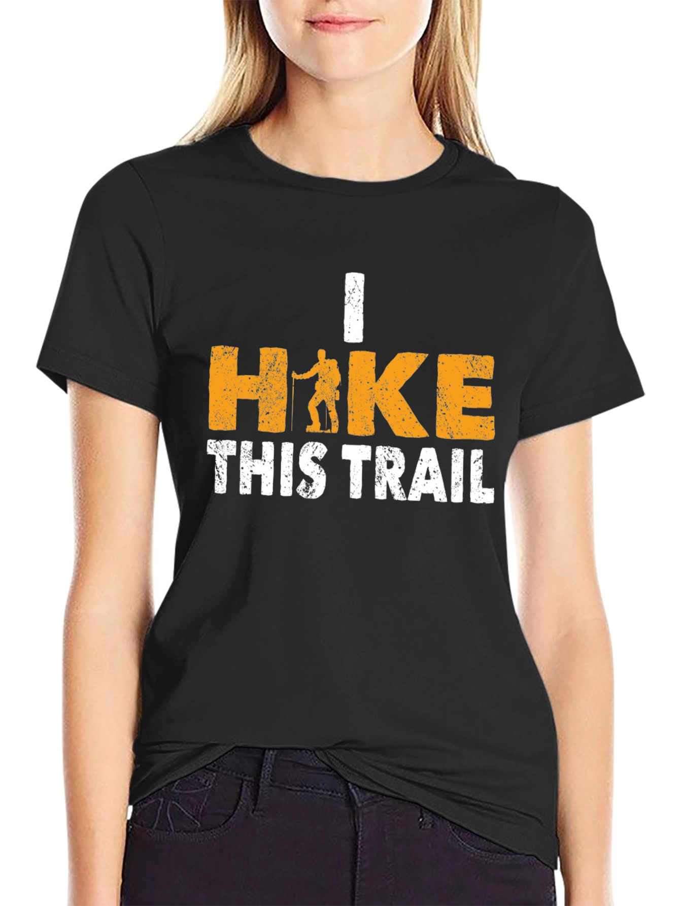 I Hike This Trail Graphic T-Shirt