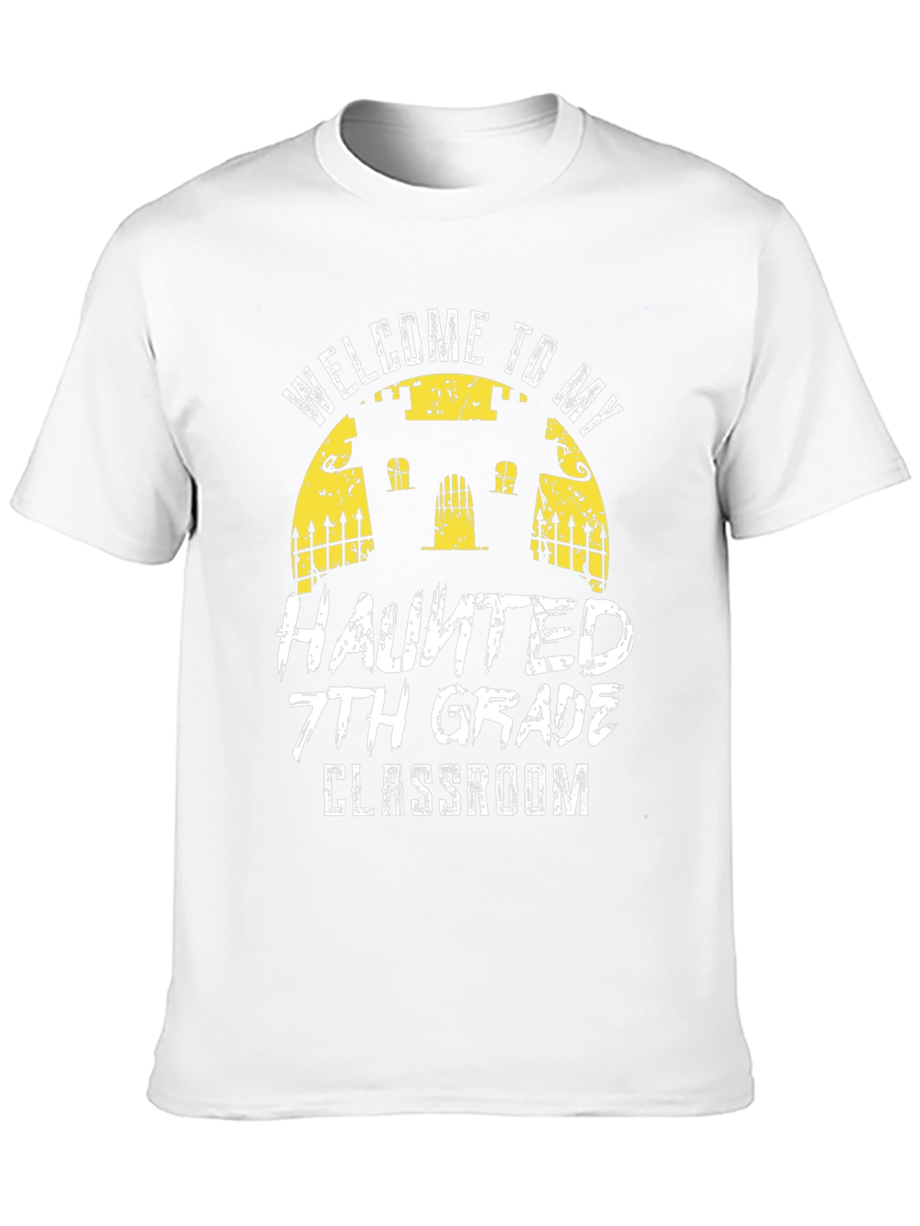 Welcome to My Haunted 7th Grade Classroom T-Shirt