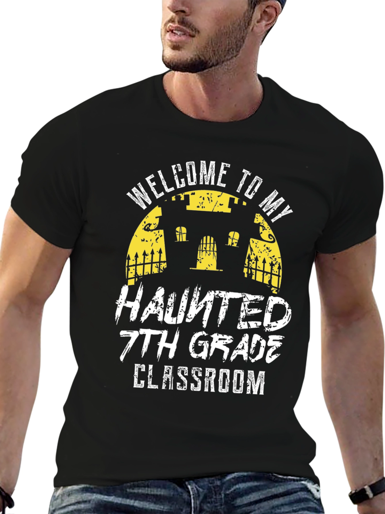 Welcome to My Haunted 7th Grade Classroom T-Shirt