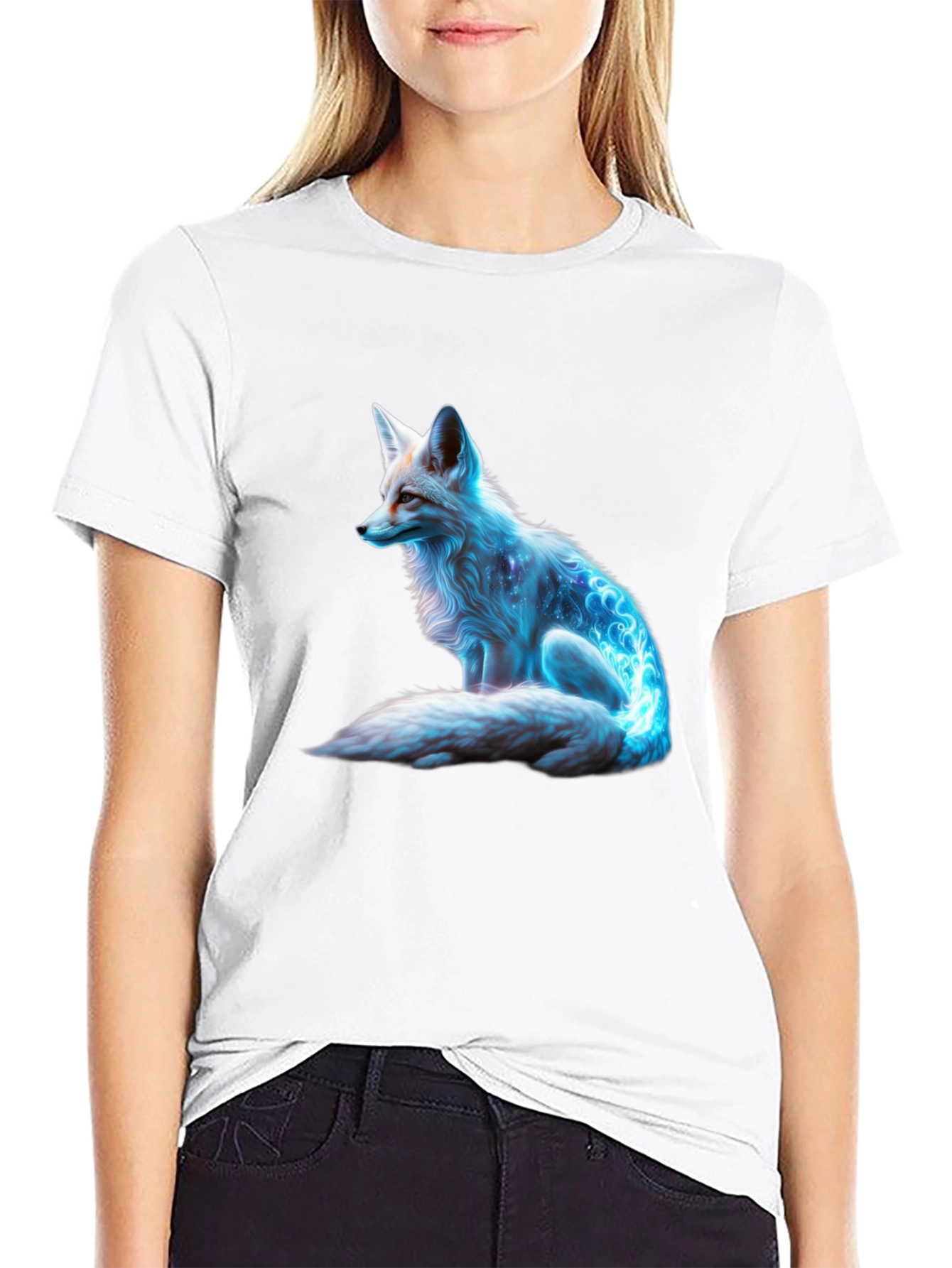 Arctic Fox Graphic T-Shirt - Premium Cotton