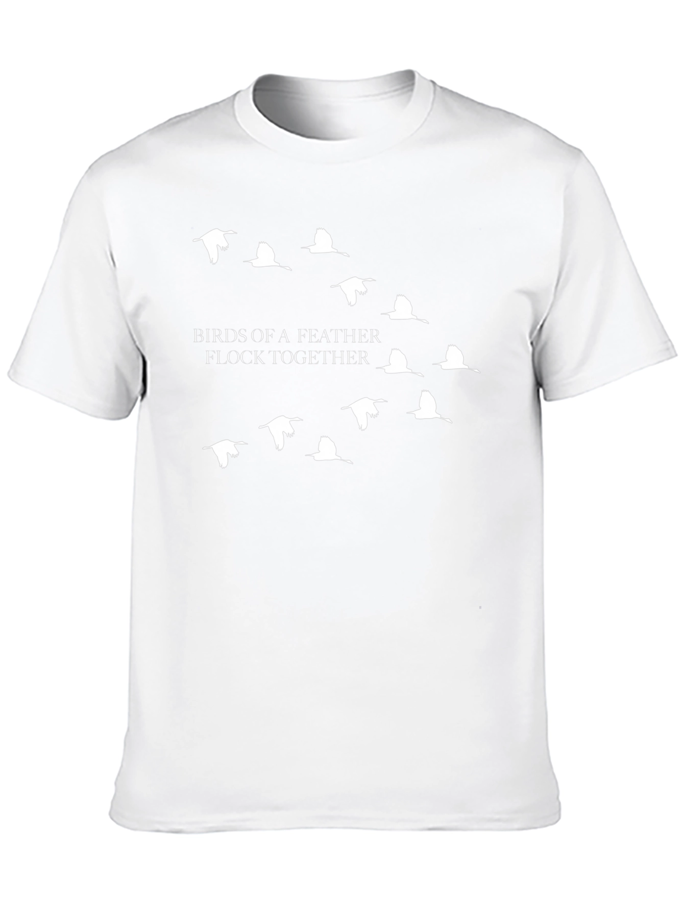 Birds of a Feather Graphic Tee - Black